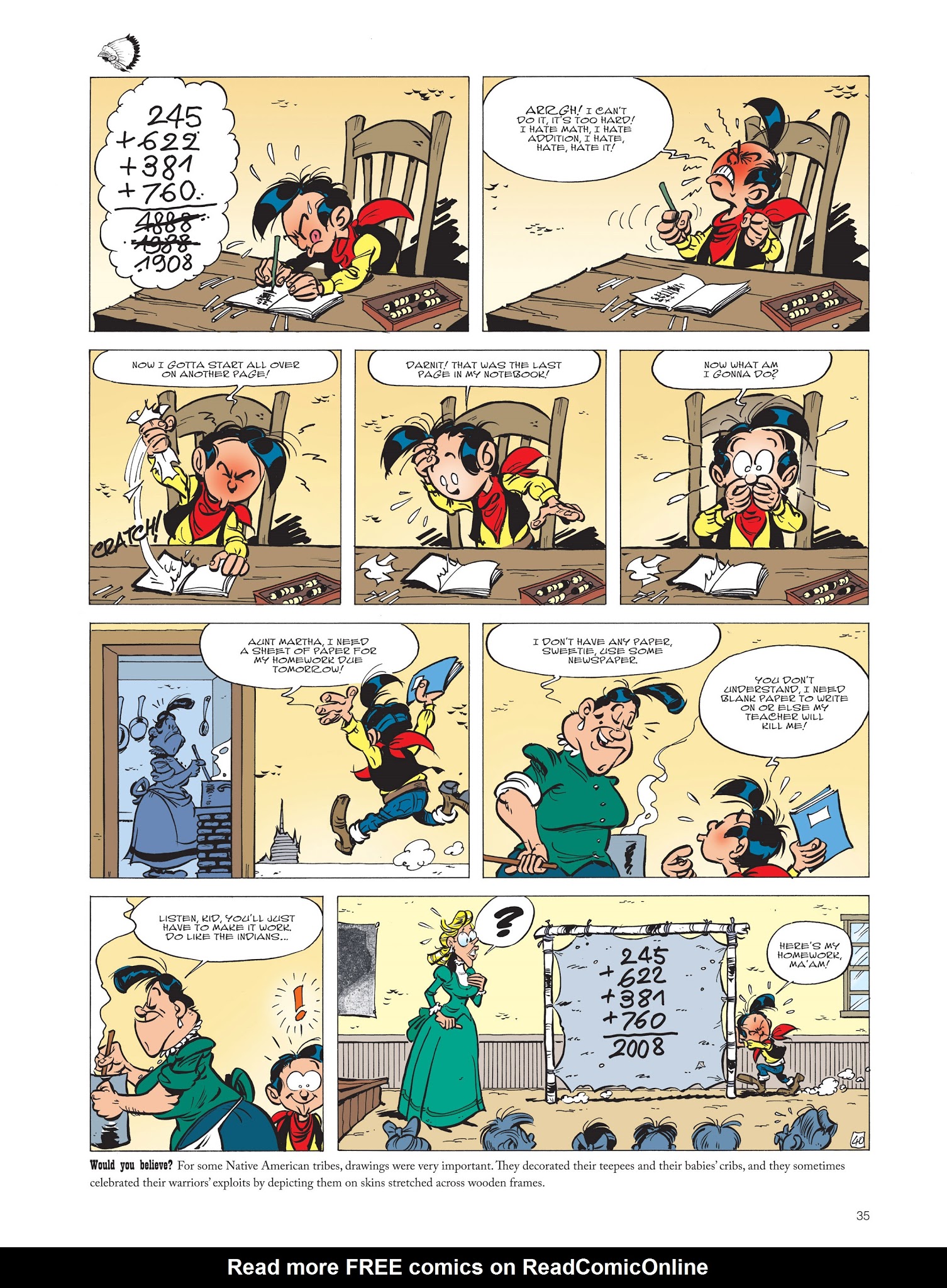 Read online The Adventures of Kid Lucky comic -  Issue #3 - 37