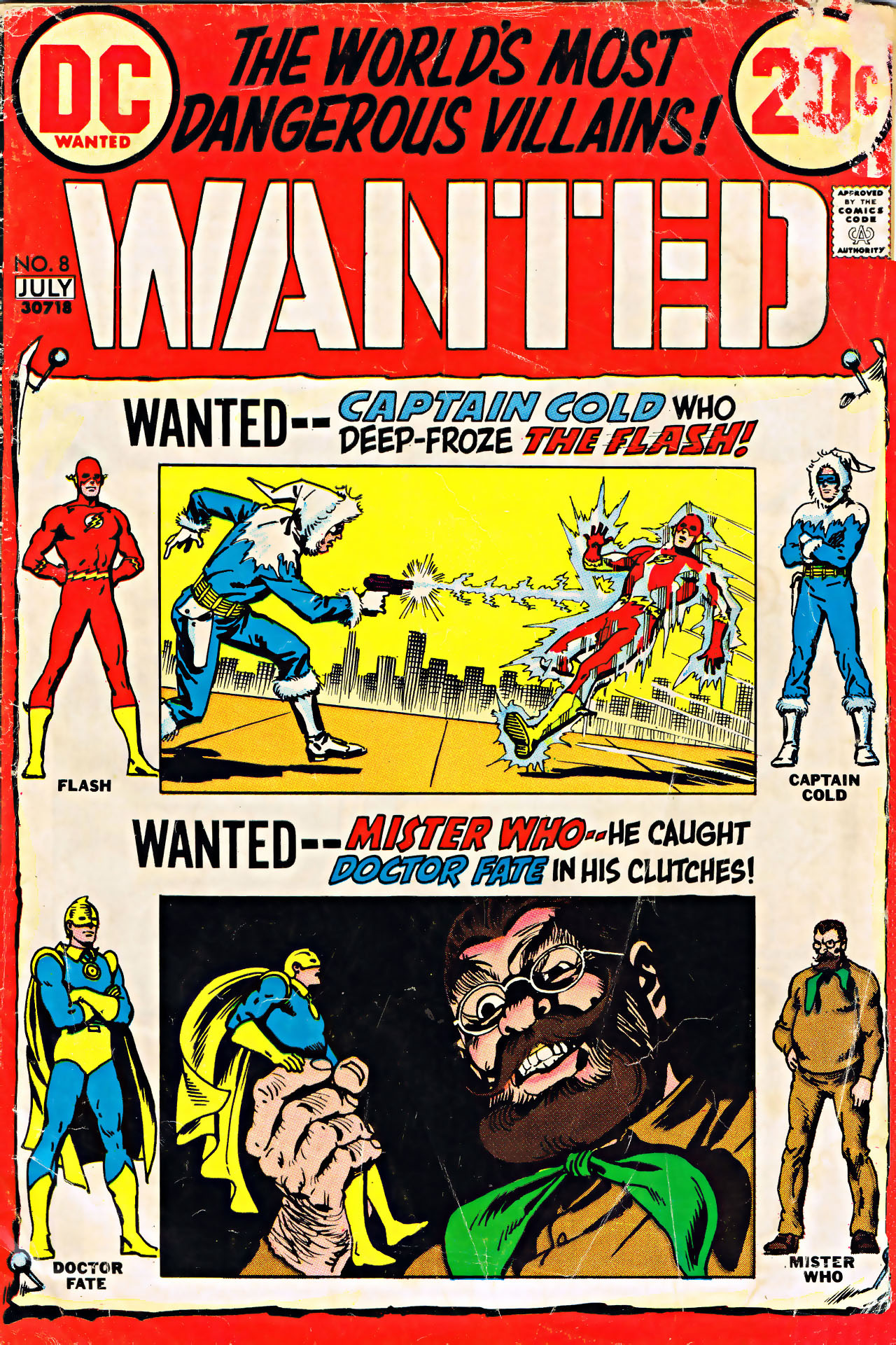 Read online Wanted, the World's Most Dangerous Villains comic -  Issue #8 - 1