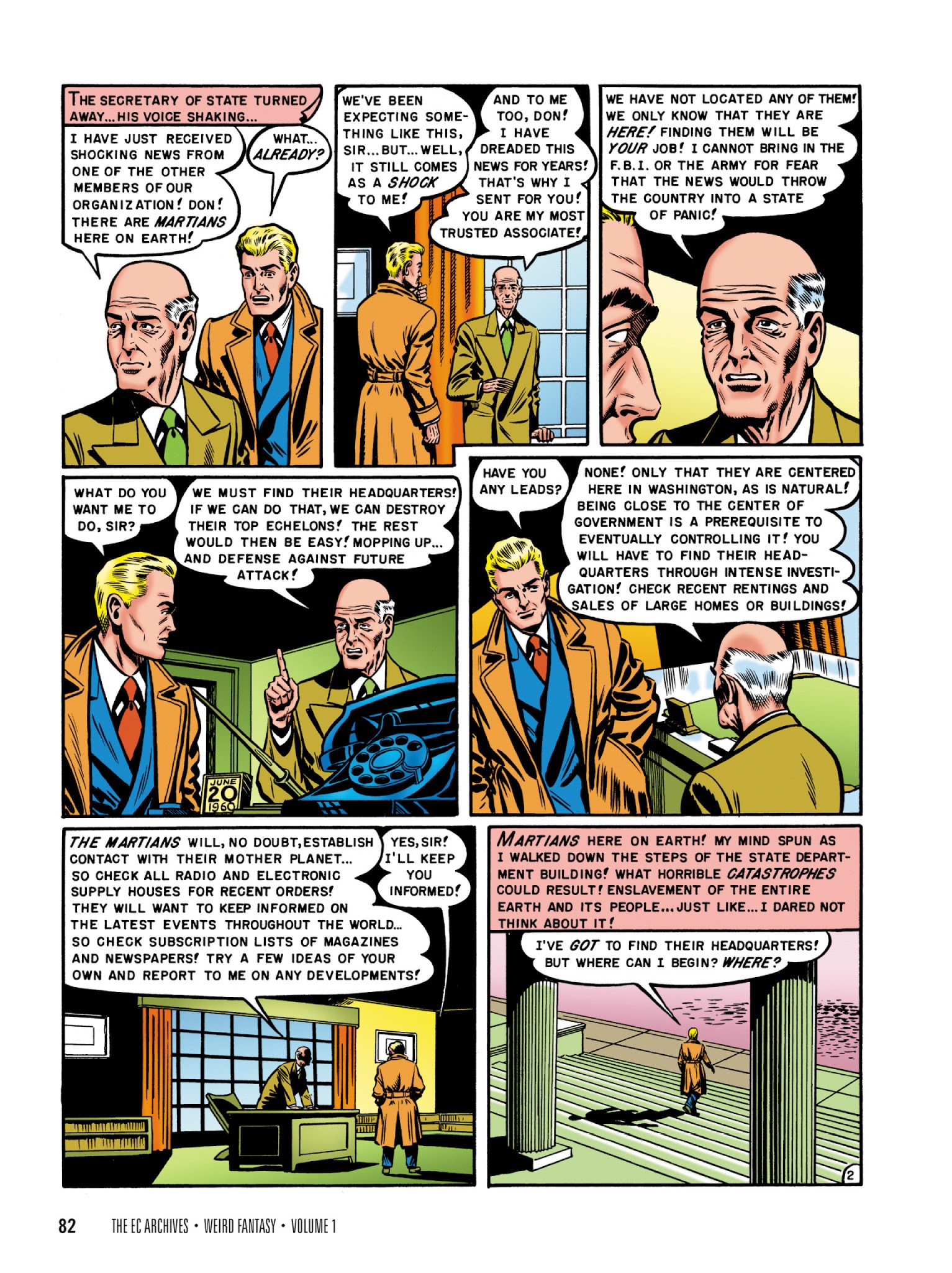 Read online The EC Archives: Weird Fantasy comic -  Issue # TPB 1 - 84