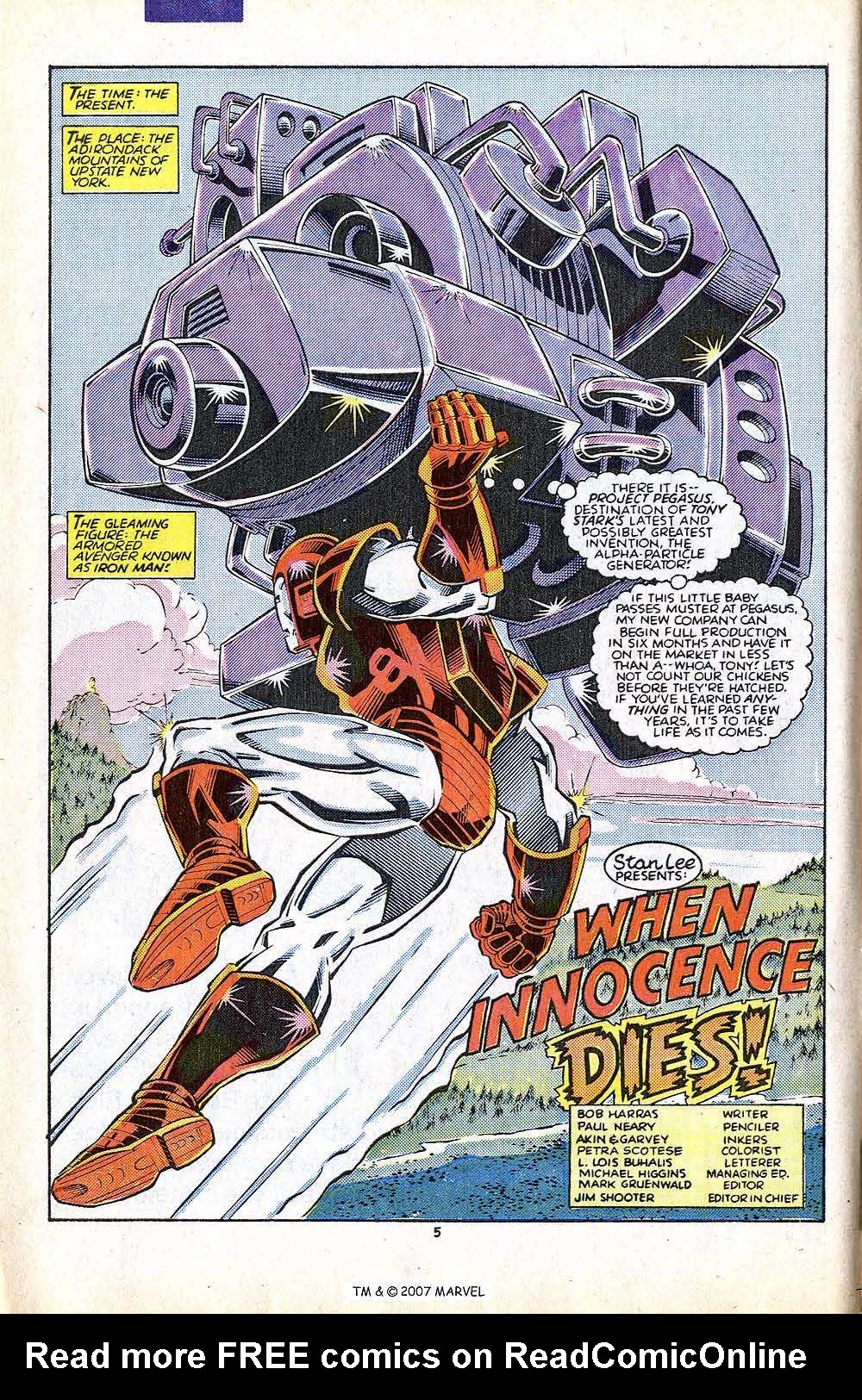 Read online Iron Man Annual comic -  Issue #8 - 8