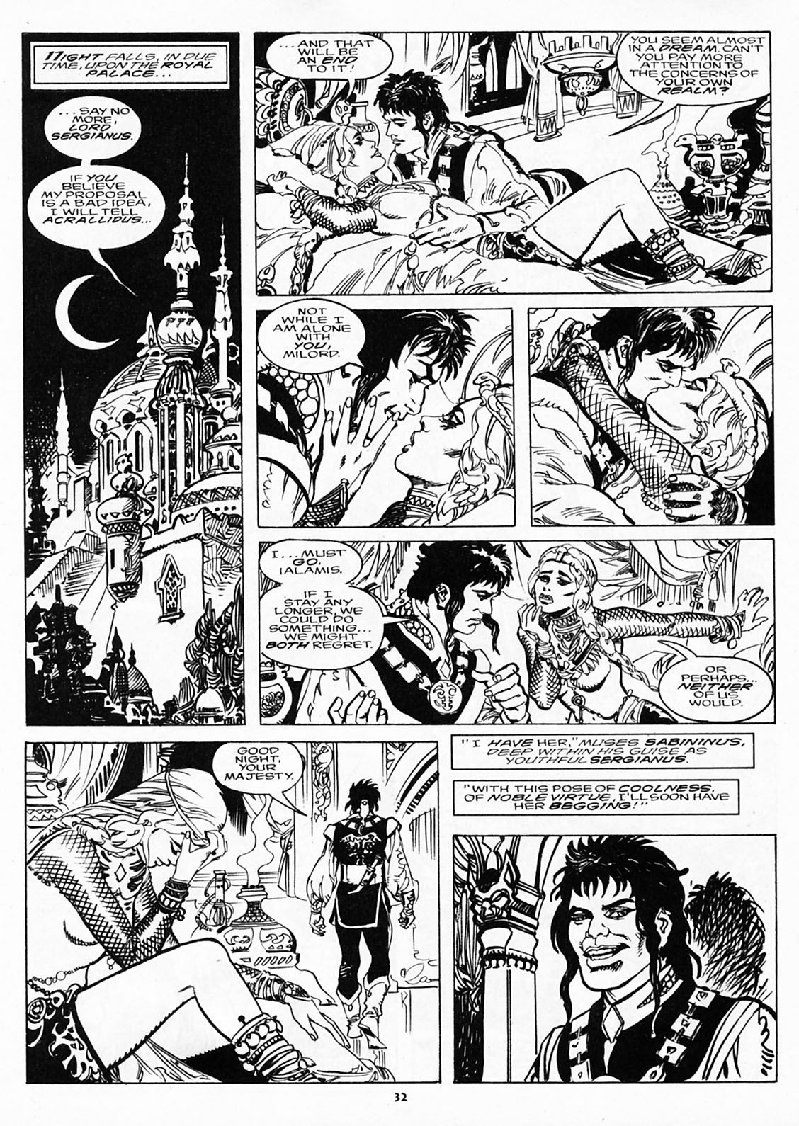 Read online The Savage Sword Of Conan comic -  Issue #218 - 30