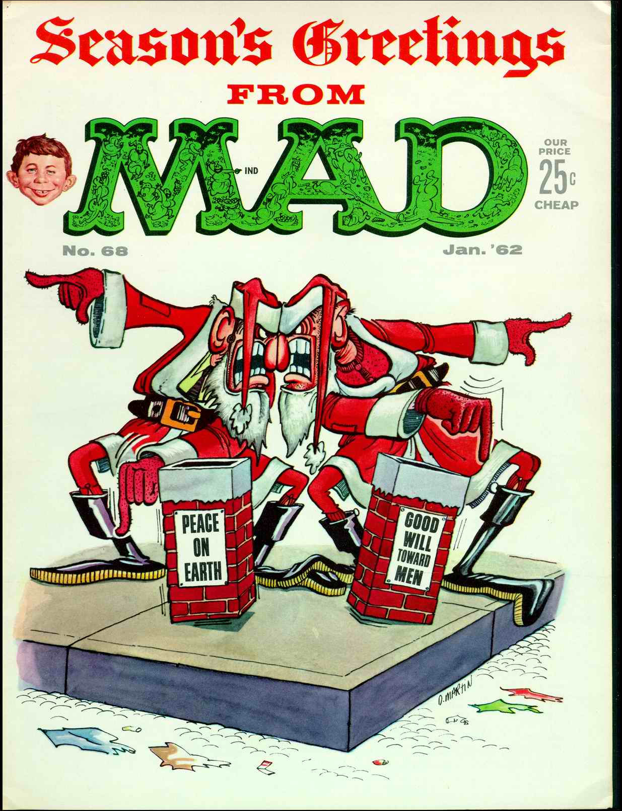 Read online MAD comic -  Issue #68 - 1