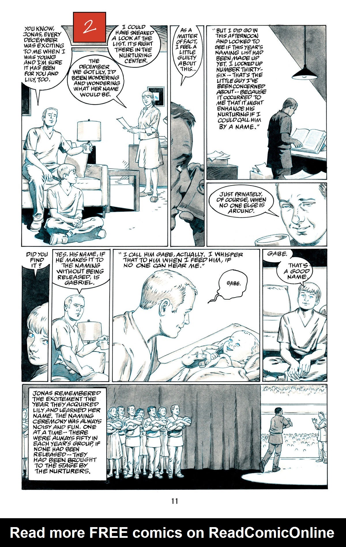 Read online The Giver comic -  Issue # TPB (Part 1) - 15