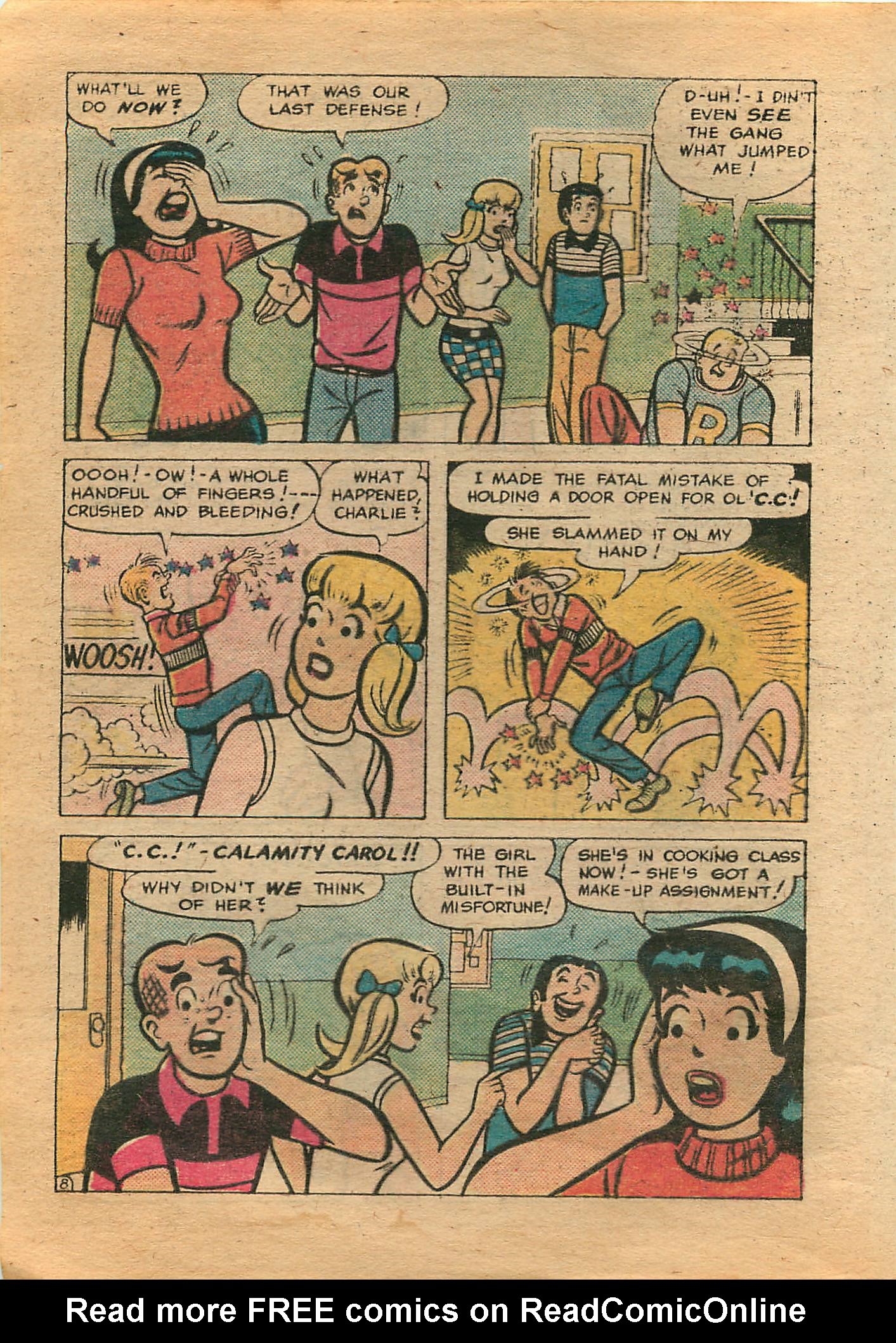 Read online Jughead Jones Comics Digest comic -  Issue #16 - 62