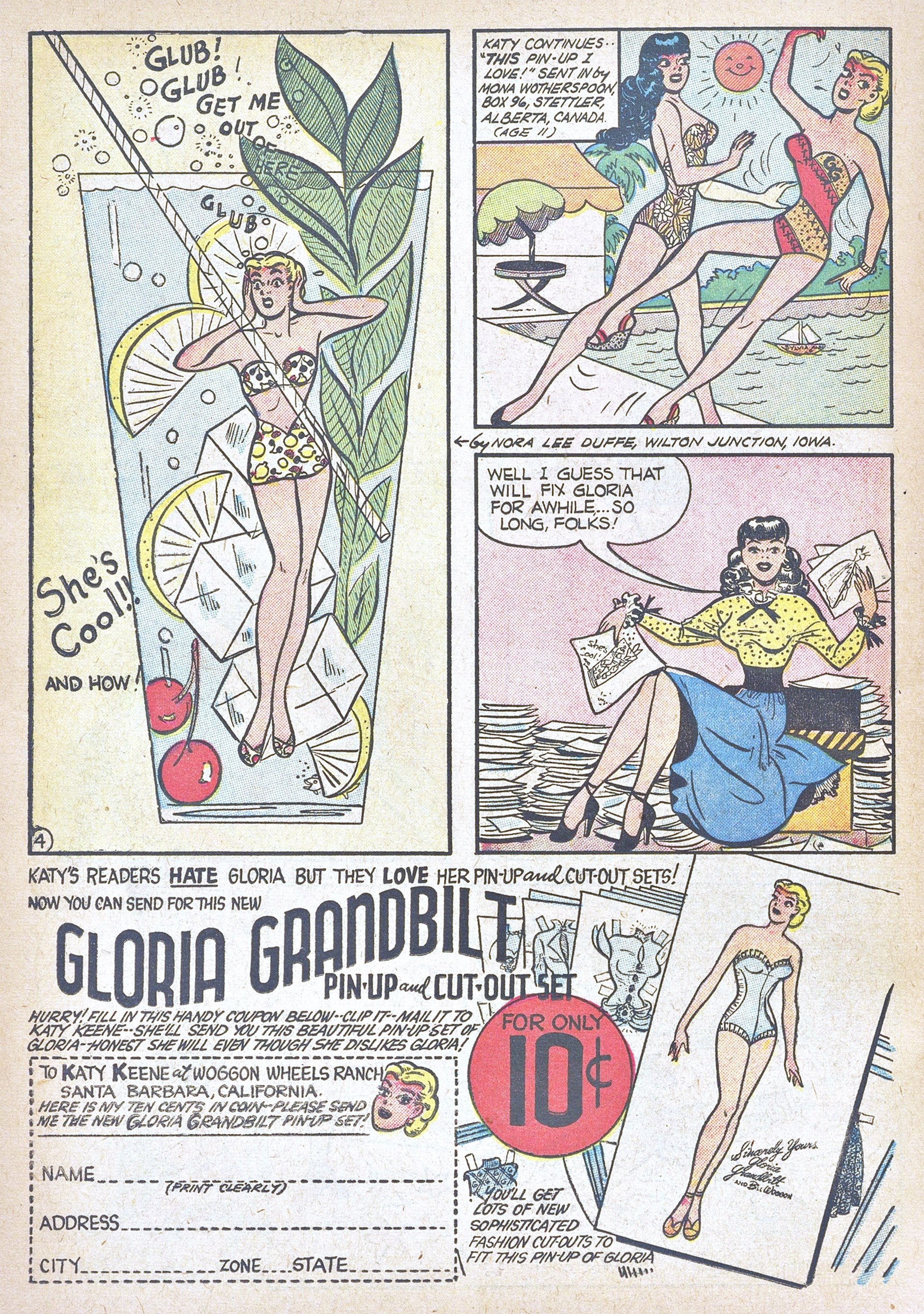 Read online Katy Keene (1949) comic -  Issue #14 - 14