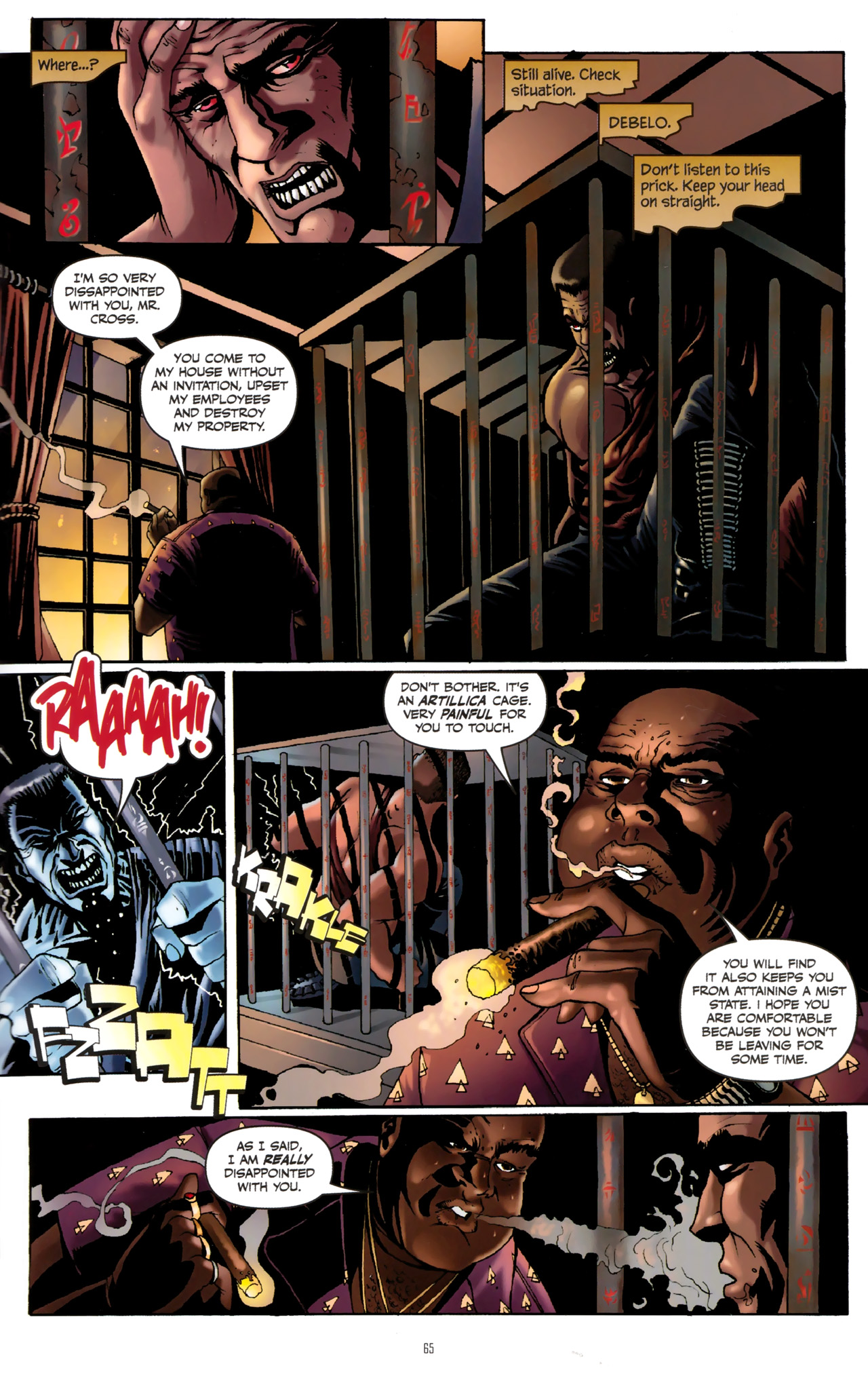 Read online CVO : Covert Vampiric Operations -- 100-Page Spectacular comic -  Issue # TPB - 66