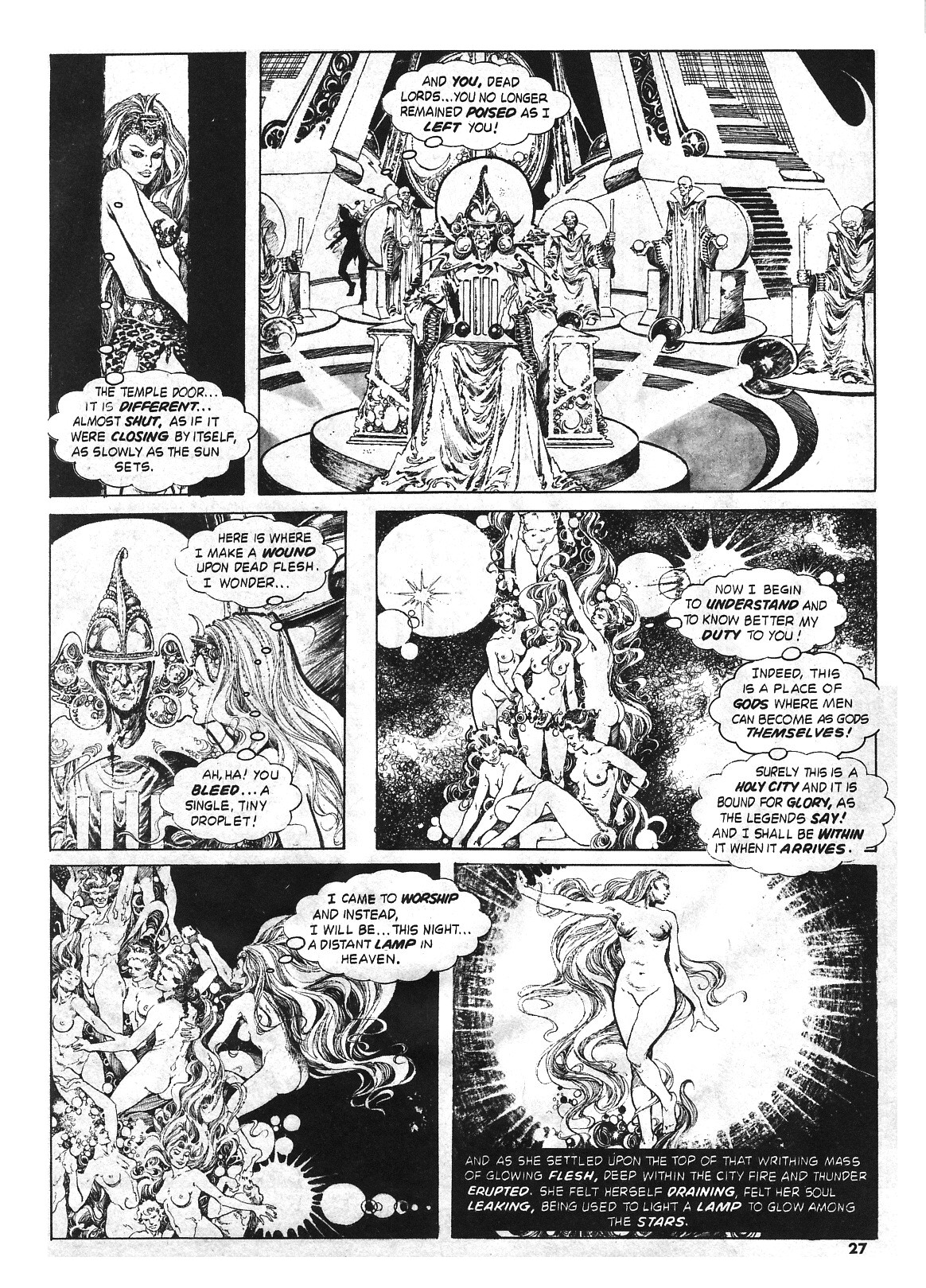Read online Vampirella (1969) comic -  Issue #67 - 27