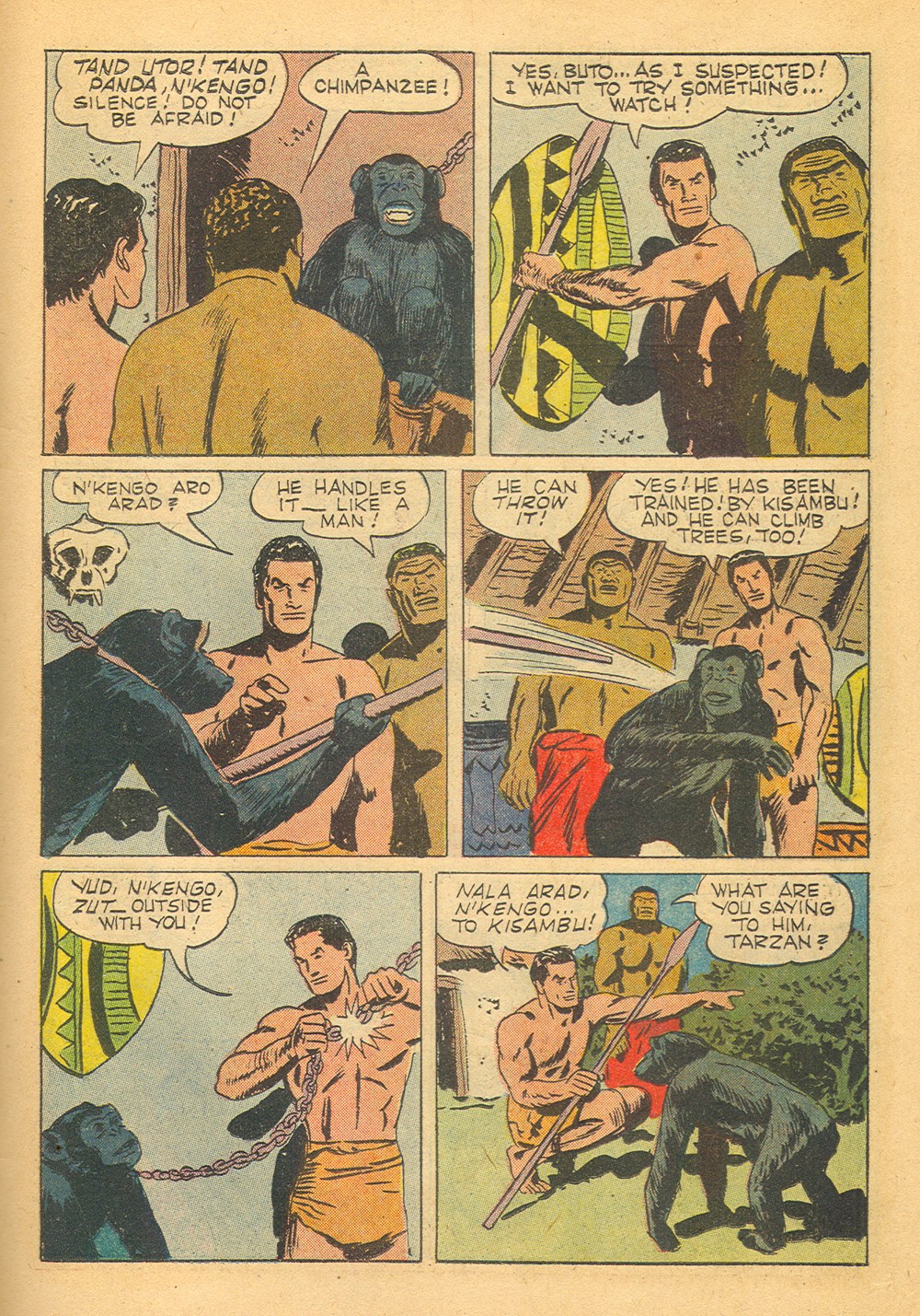 Read online Tarzan (1948) comic -  Issue #125 - 11