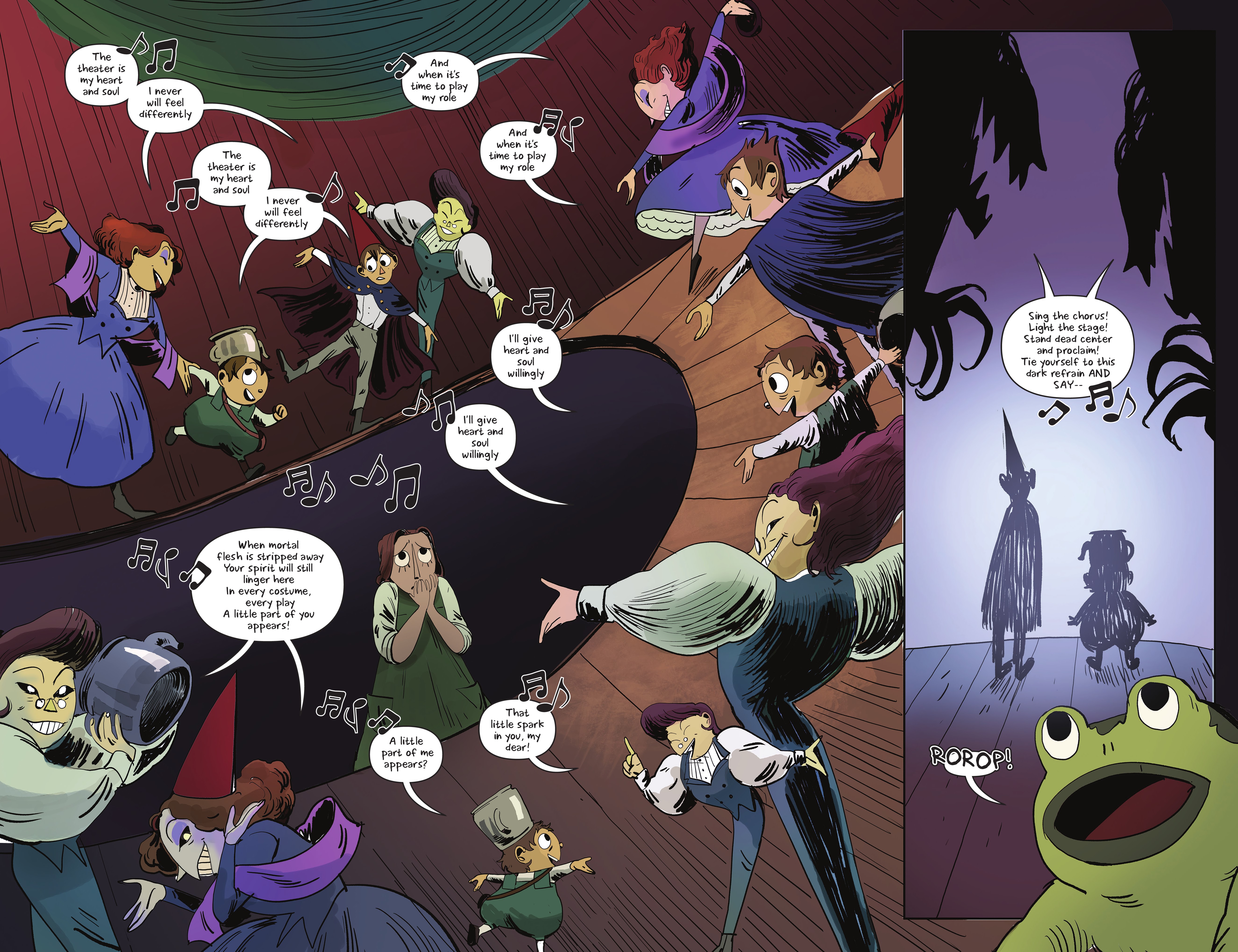 Read online Over the Garden Wall: Soulful Symphonies comic -  Issue # TPB - 60