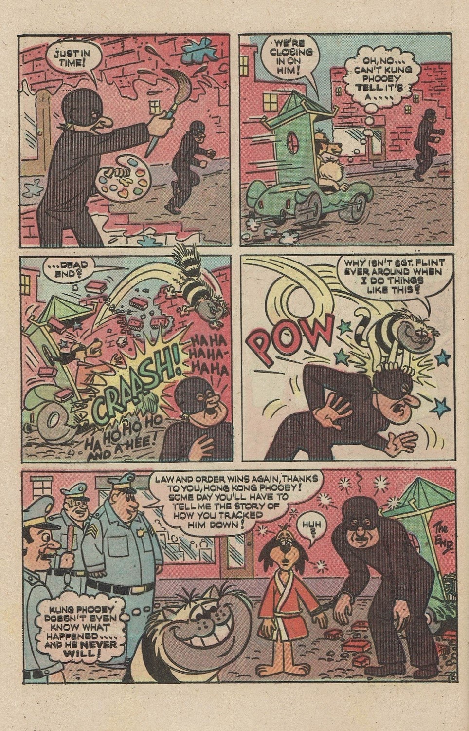 Read online Hong Kong Phooey comic -  Issue #2 - 32