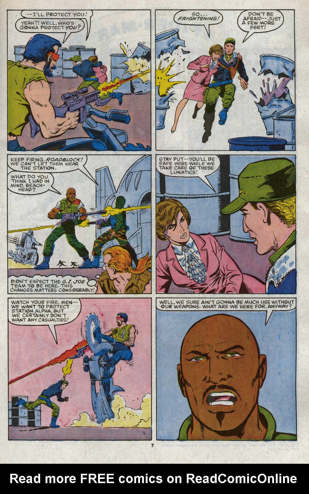 Read online G.I. Joe and The Transformers comic -  Issue #1 - 10