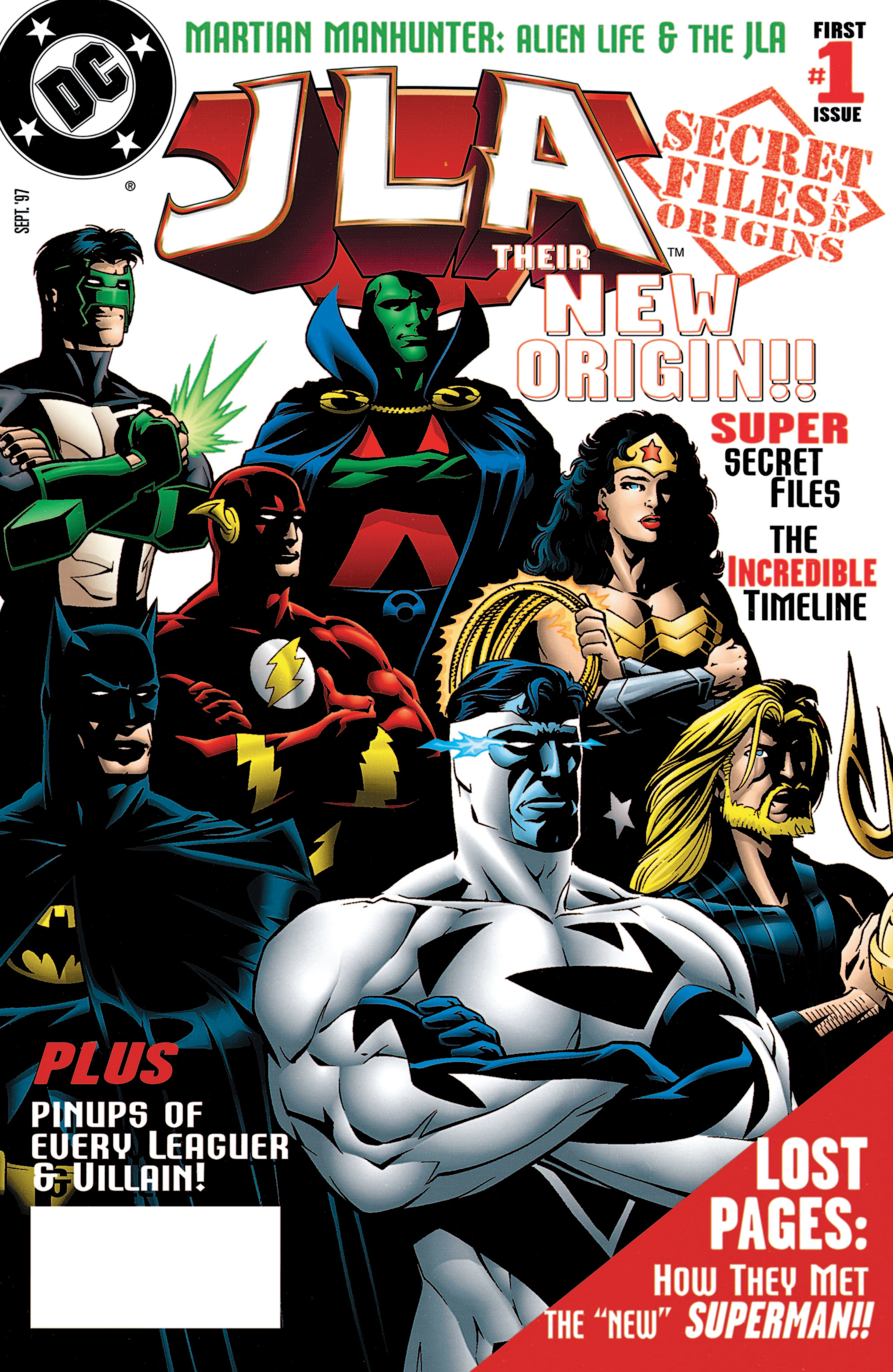 Read online JLA Secret Files comic -  Issue #1 - 1