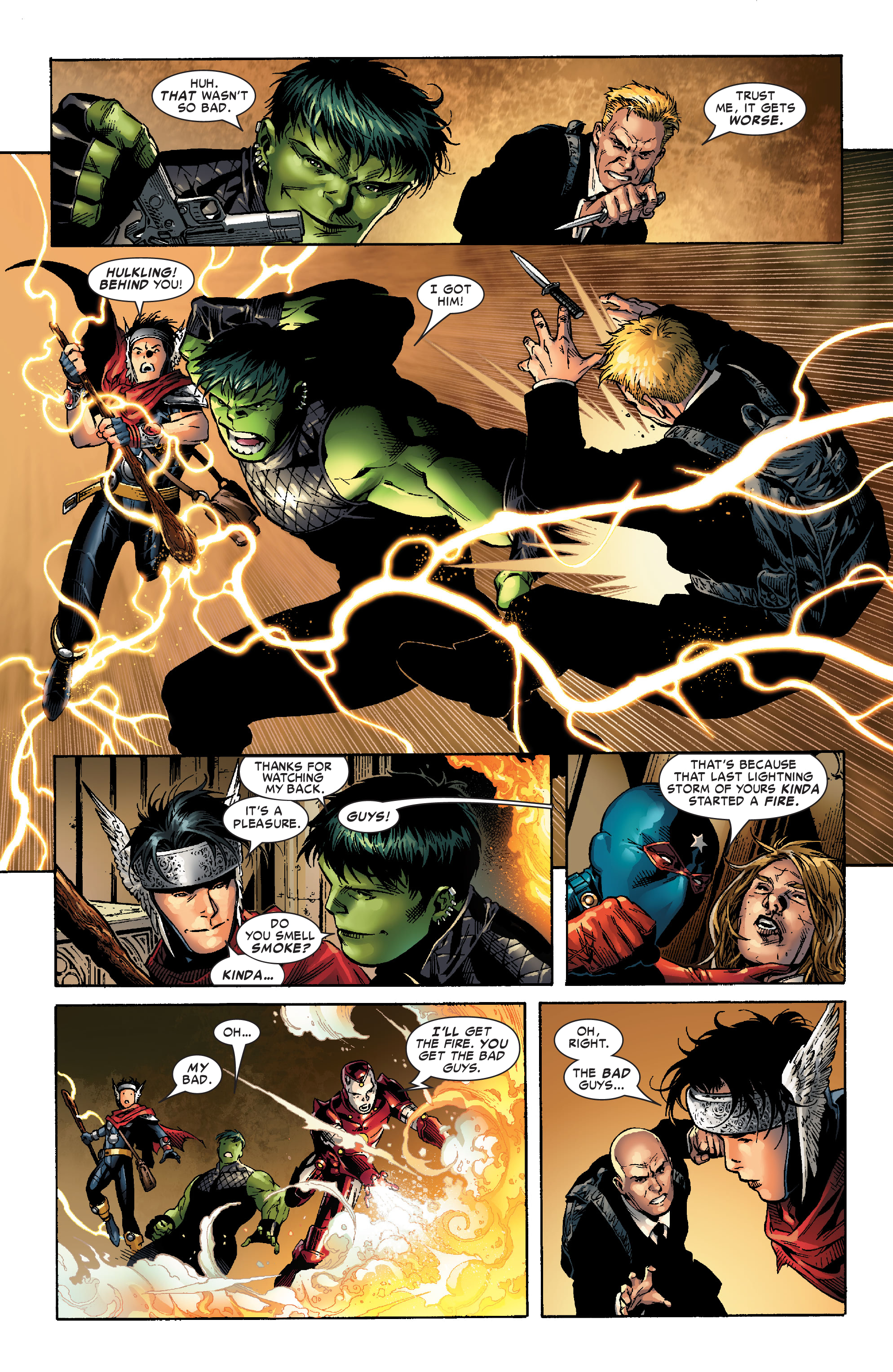 Read online Young Avengers by Heinberg & Cheung Omnibus comic -  Issue # TPB (Part 1) - 18