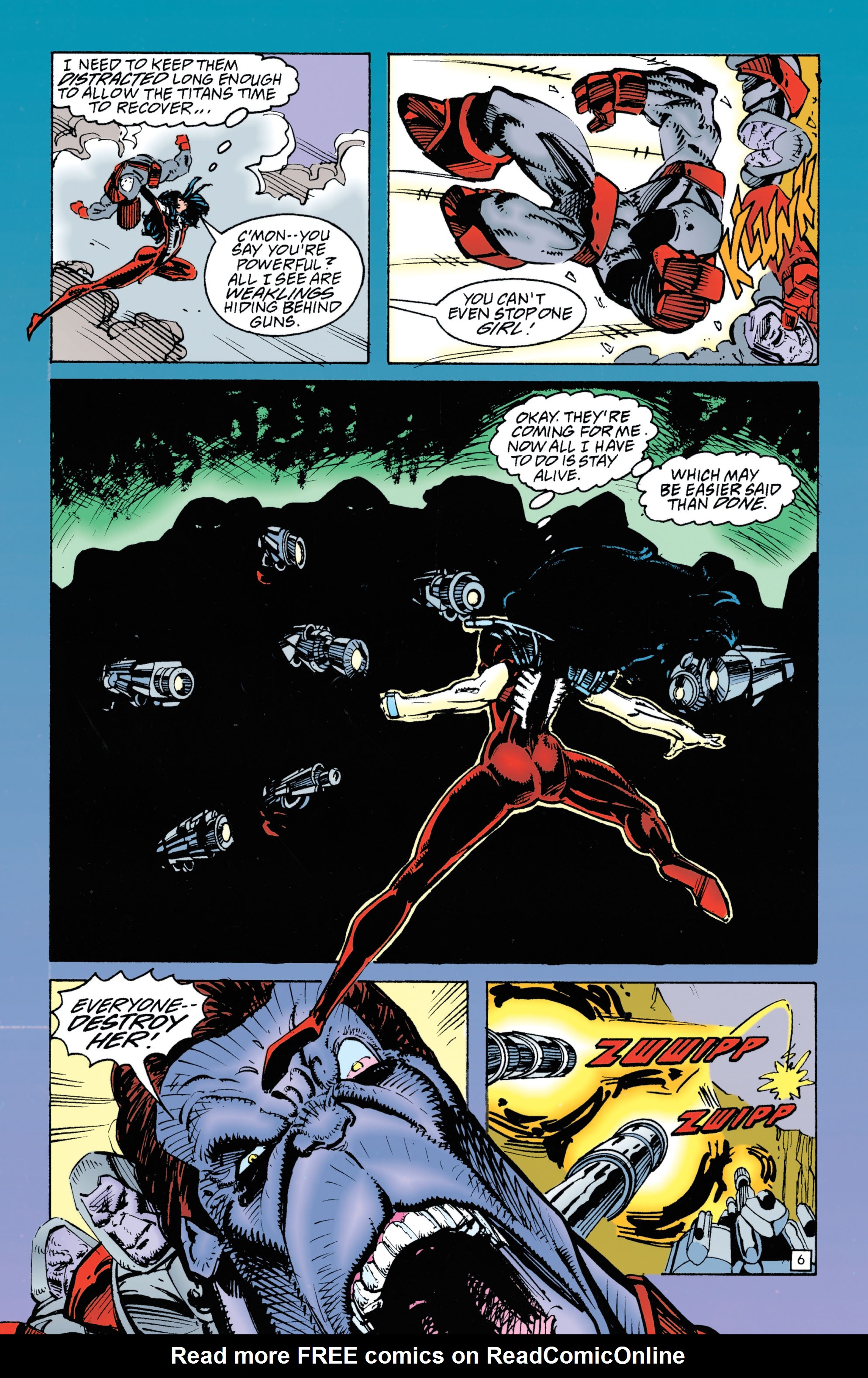 Read online The New Titans (1988) comic -  Issue #122 - 6