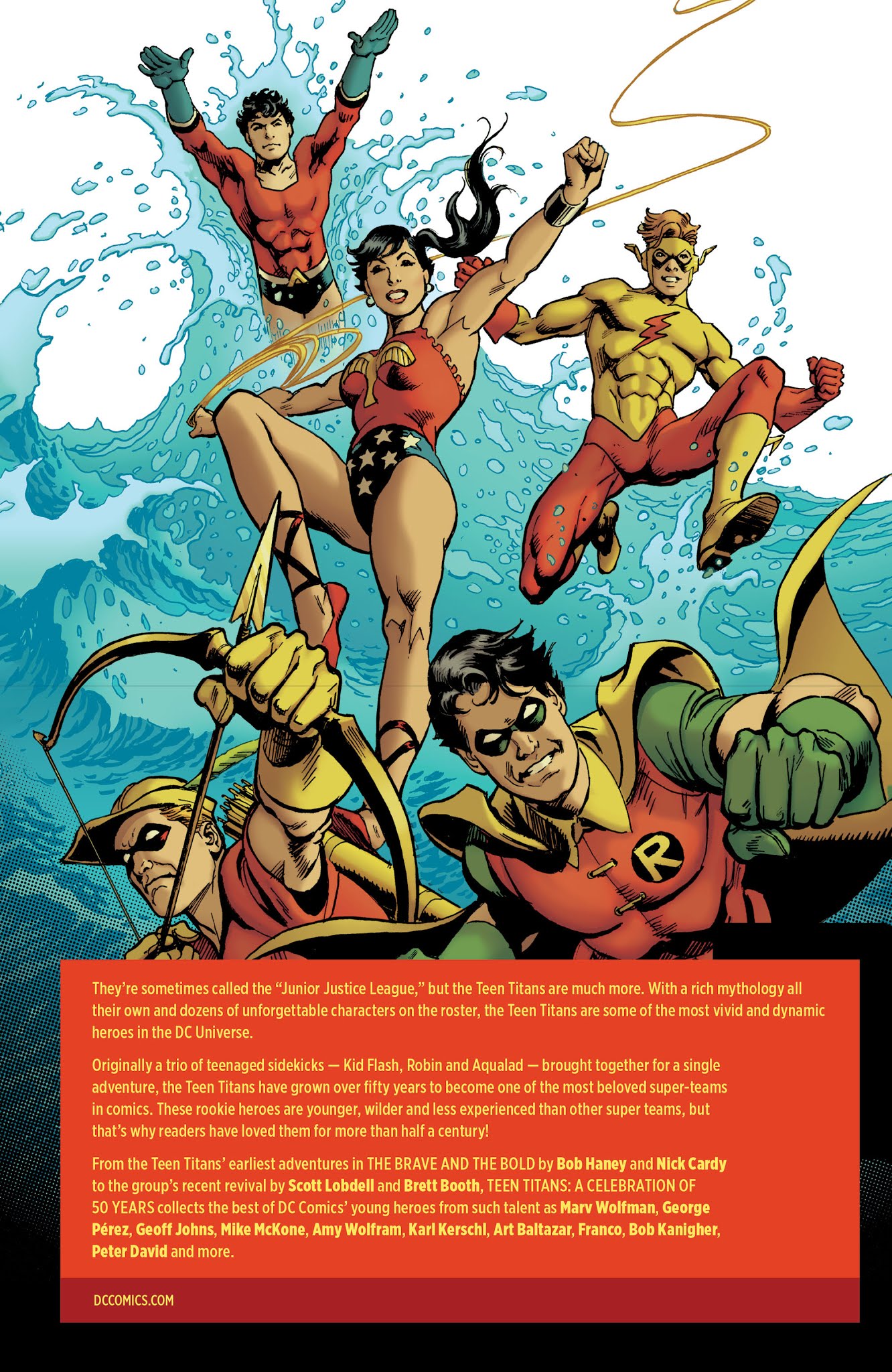 Read online Teen Titans: A Celebration of 50 Years comic -  Issue # TPB (Part 1) - 2