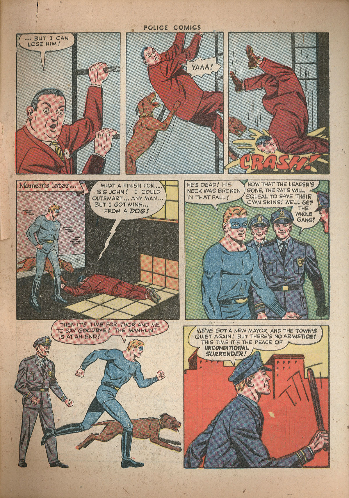 Read online Police Comics comic -  Issue #51 - 49