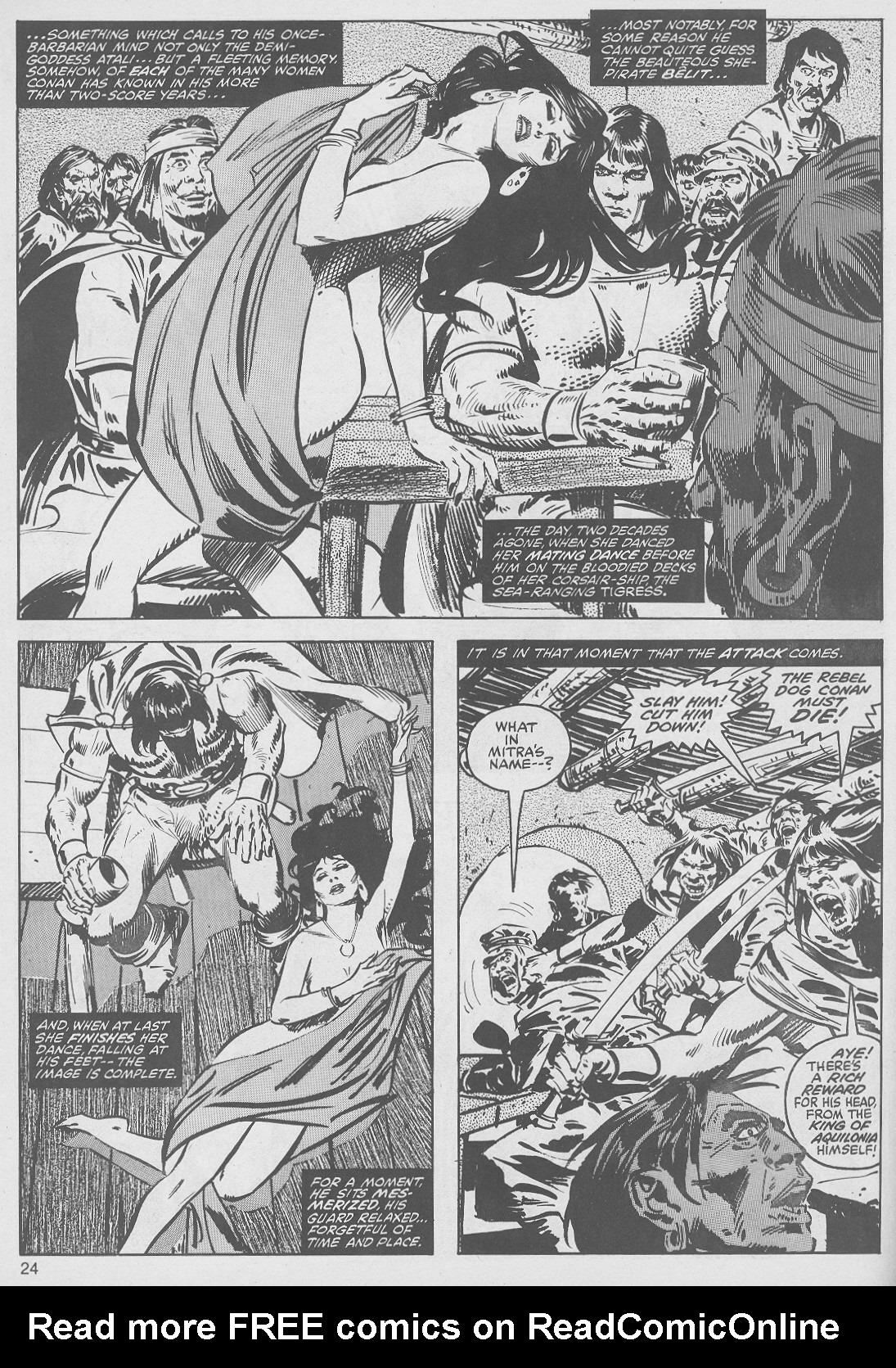 Read online The Savage Sword Of Conan comic -  Issue #49 - 24