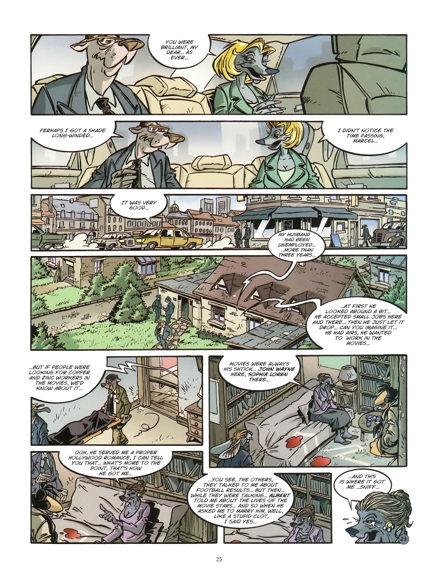 Read online Une enquête de l'inspecteur Canardo comic -  Issue #17 - 27