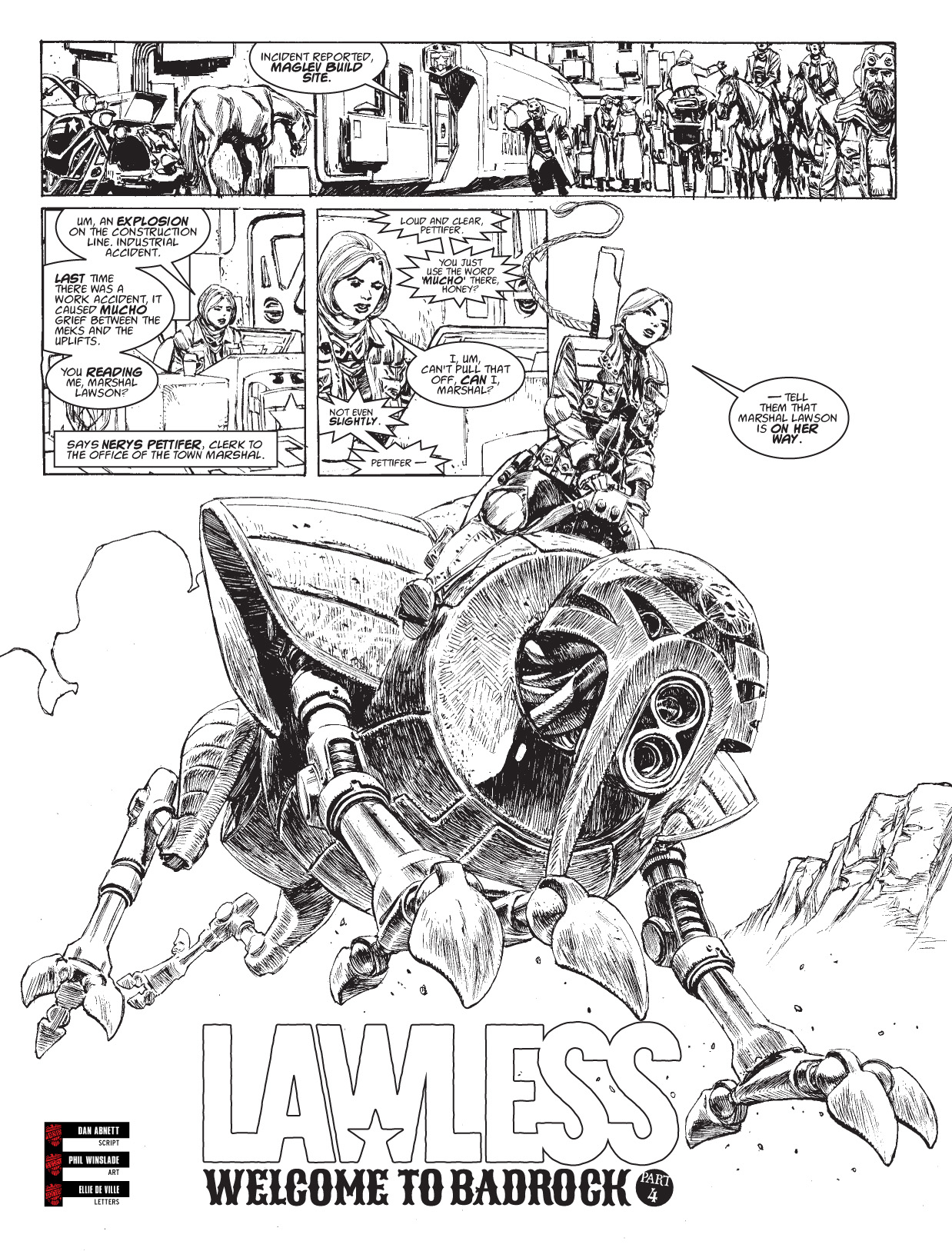 Read online Judge Dredd Megazine (Vol. 5) comic -  Issue #353 - 21
