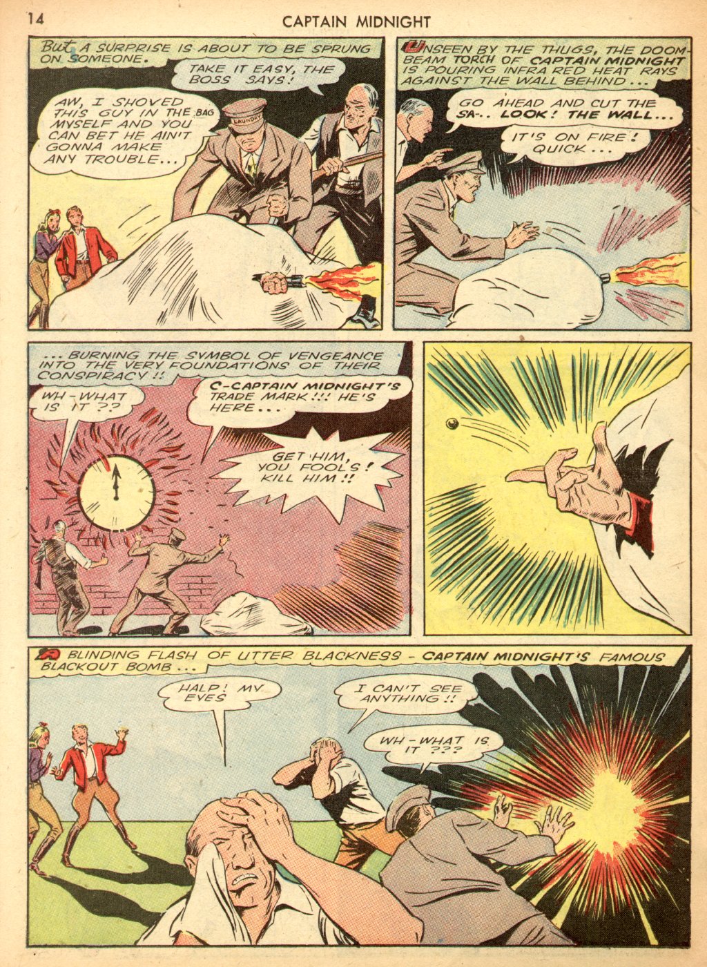 Read online Captain Midnight (1942) comic -  Issue #3 - 14