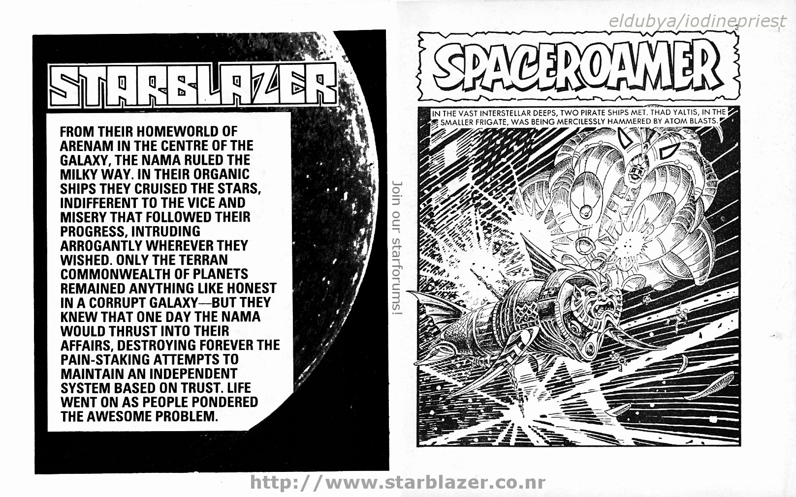 Read online Starblazer comic -  Issue #141 - 3