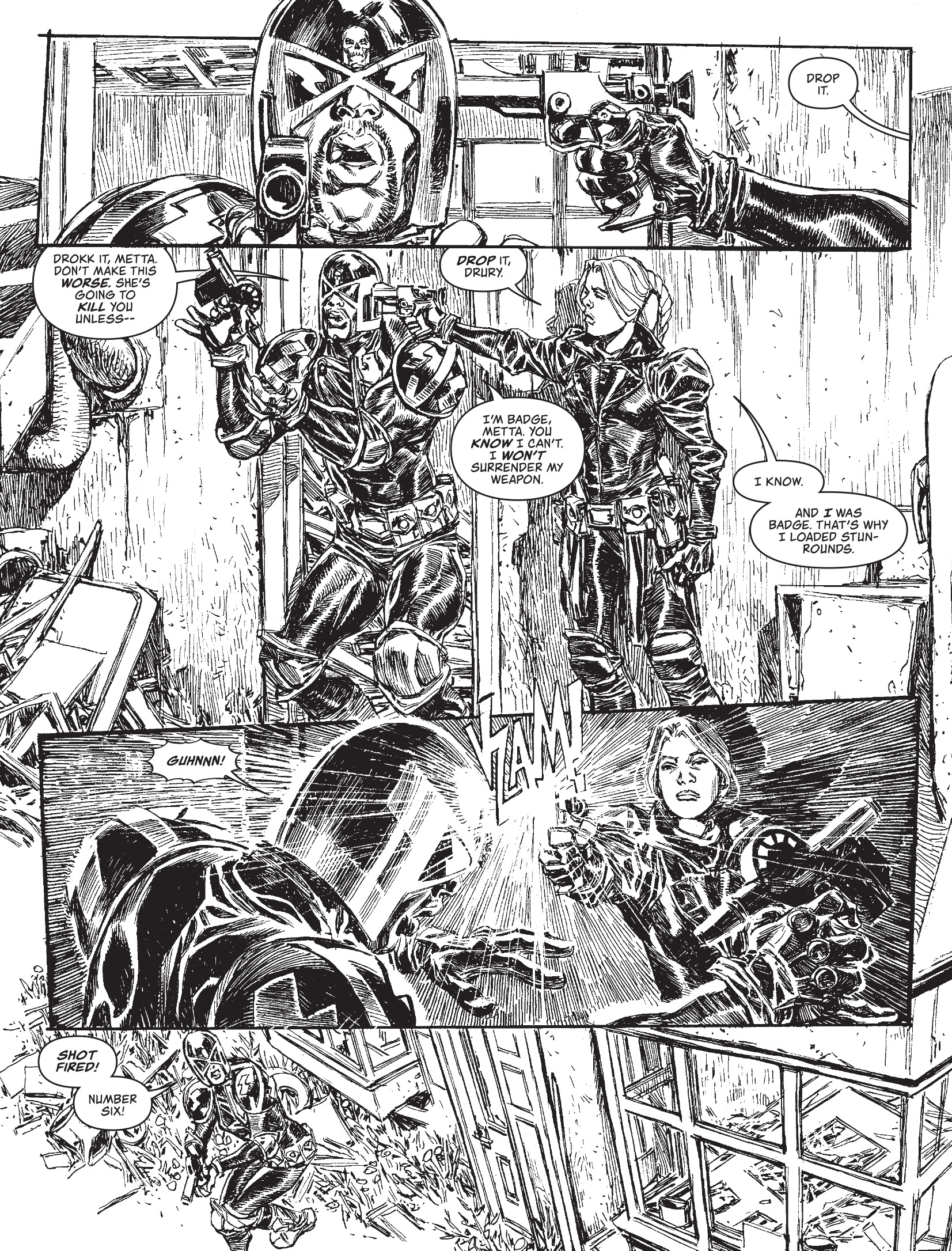 Read online Judge Dredd Megazine (Vol. 5) comic -  Issue #447 - 47