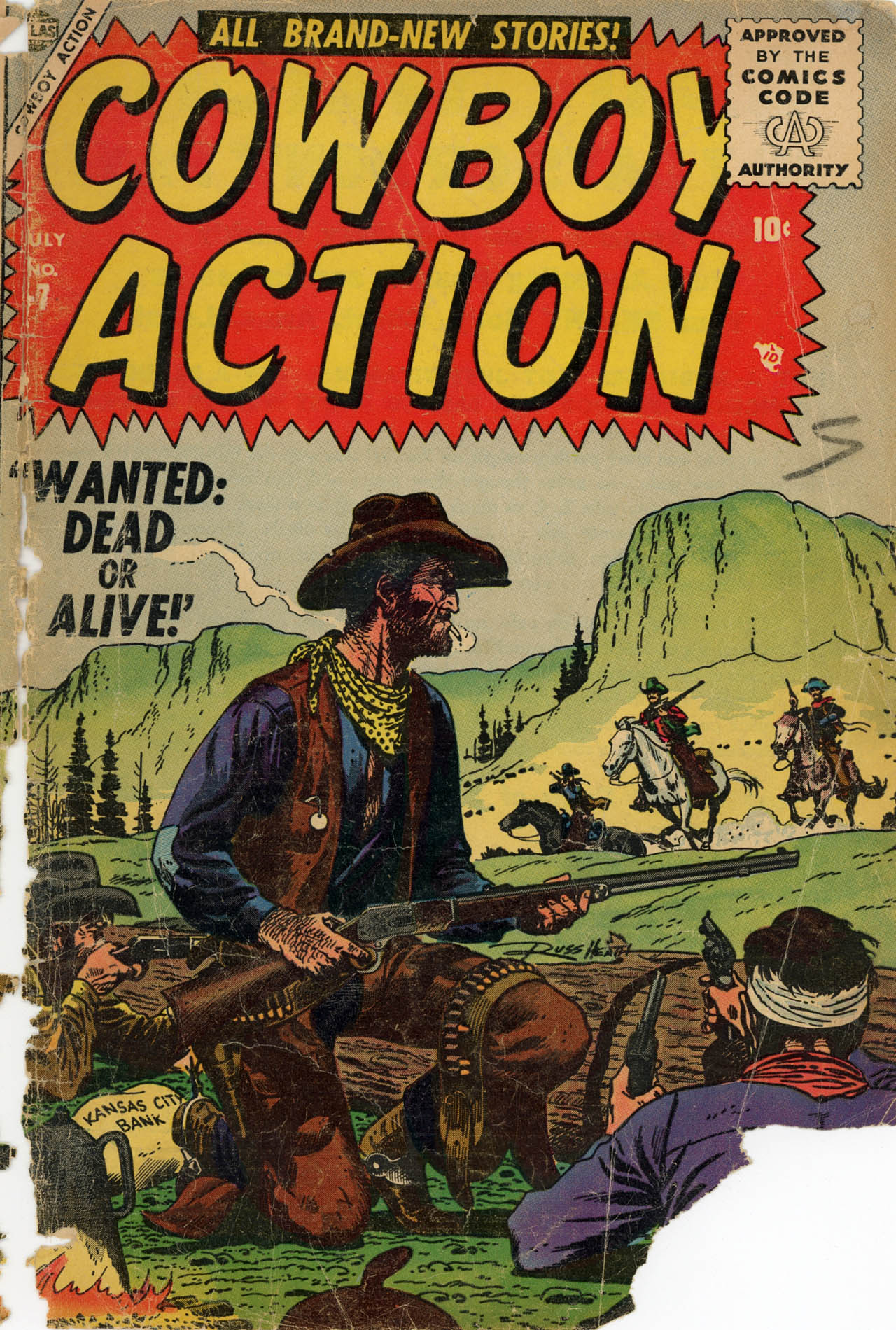 Read online Cowboy Action comic -  Issue #7 - 1