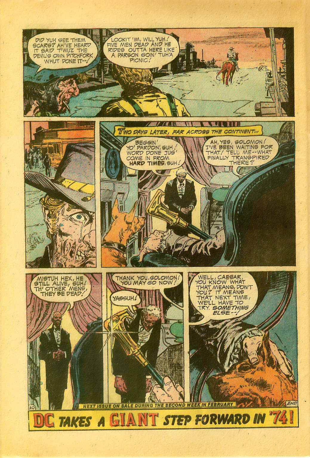 Read online Weird Western Tales (1972) comic -  Issue #22 - 32