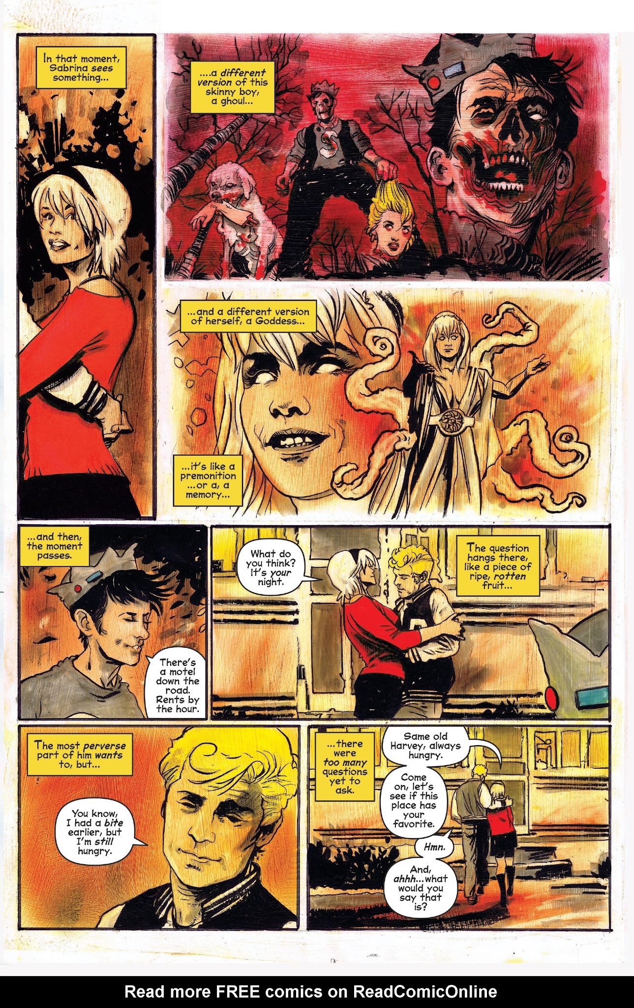 Read online Chilling Adventures of Sabrina comic -  Issue #8 - 11