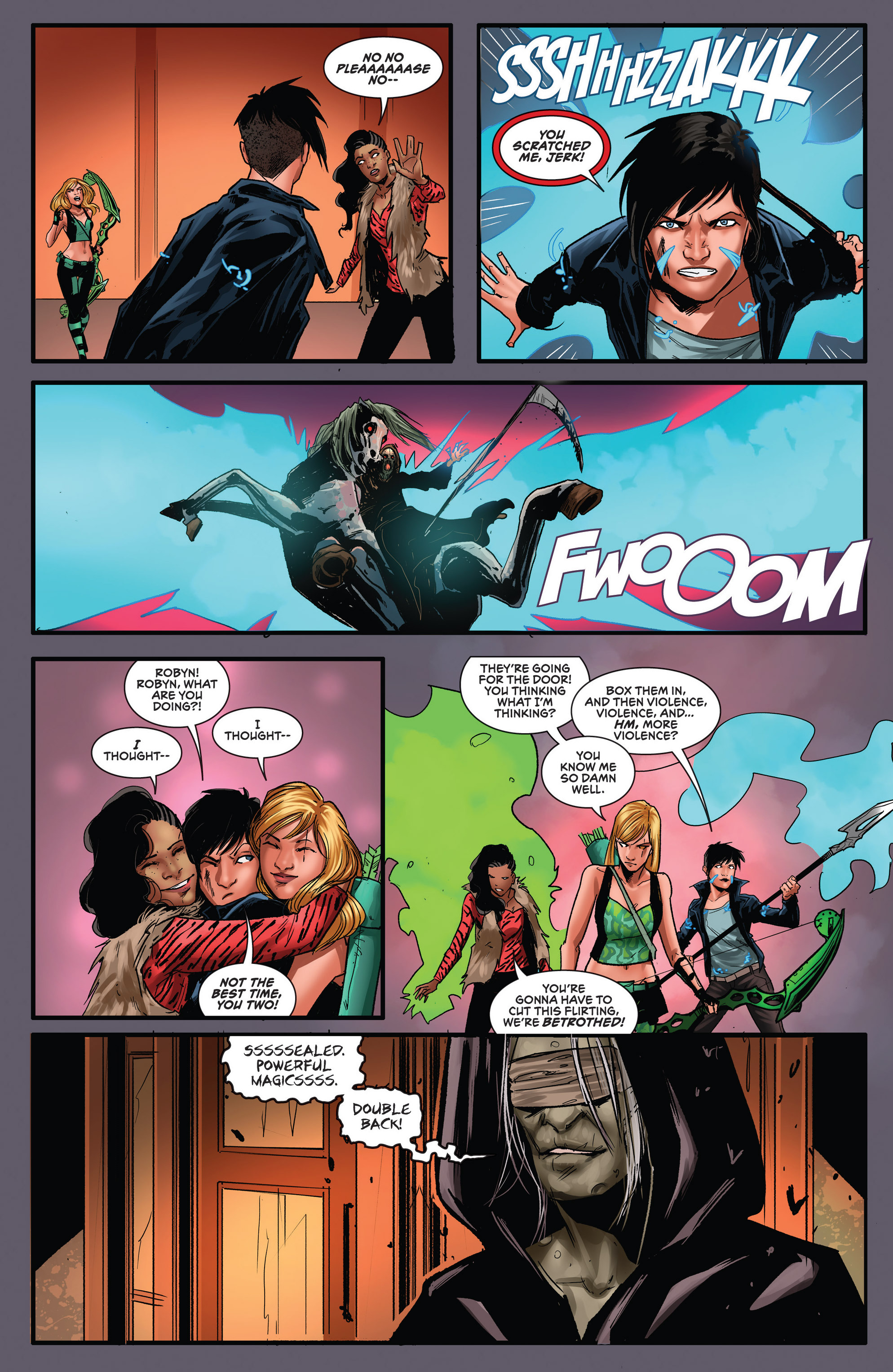 Read online Grimm Fairy Tales presents Robyn Hood (2014) comic -  Issue #20 - 28