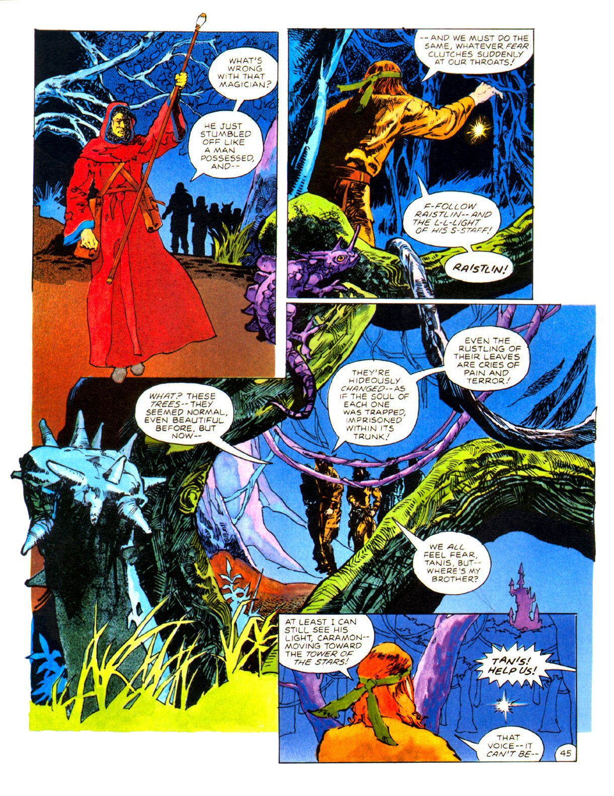 Read online Dragonlance Saga comic -  Issue #3 - 48