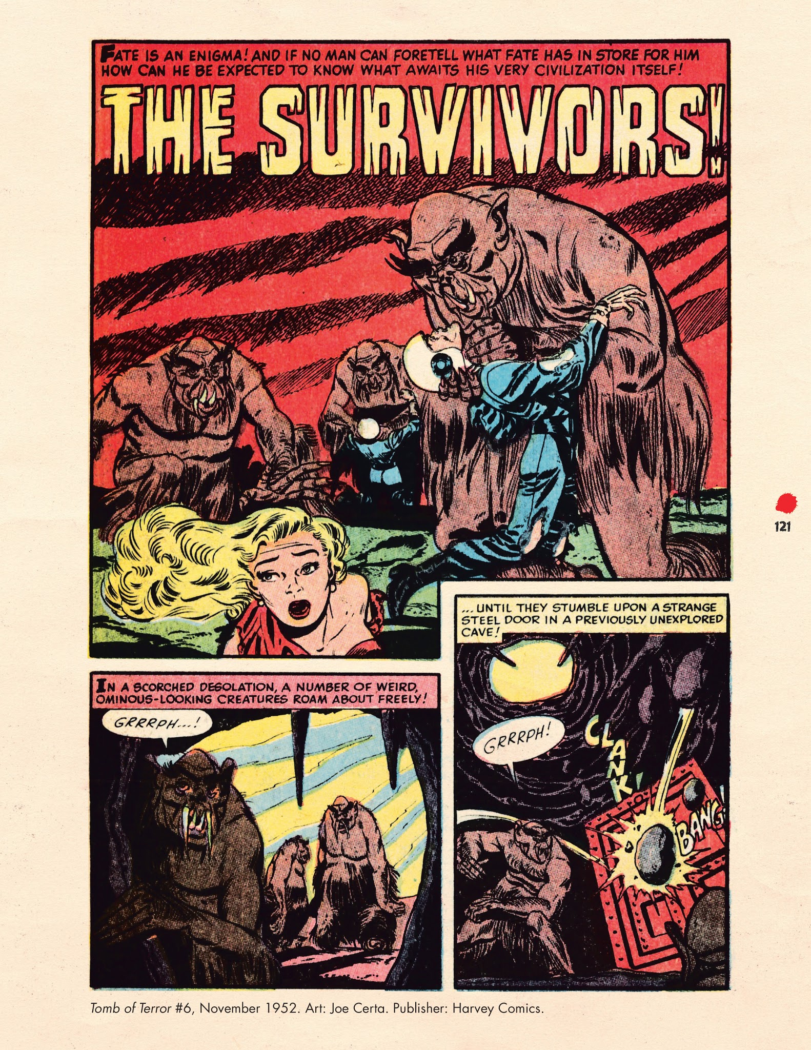 Read online Chilling Archives of Horror Comics comic -  Issue # TPB 10 - 122