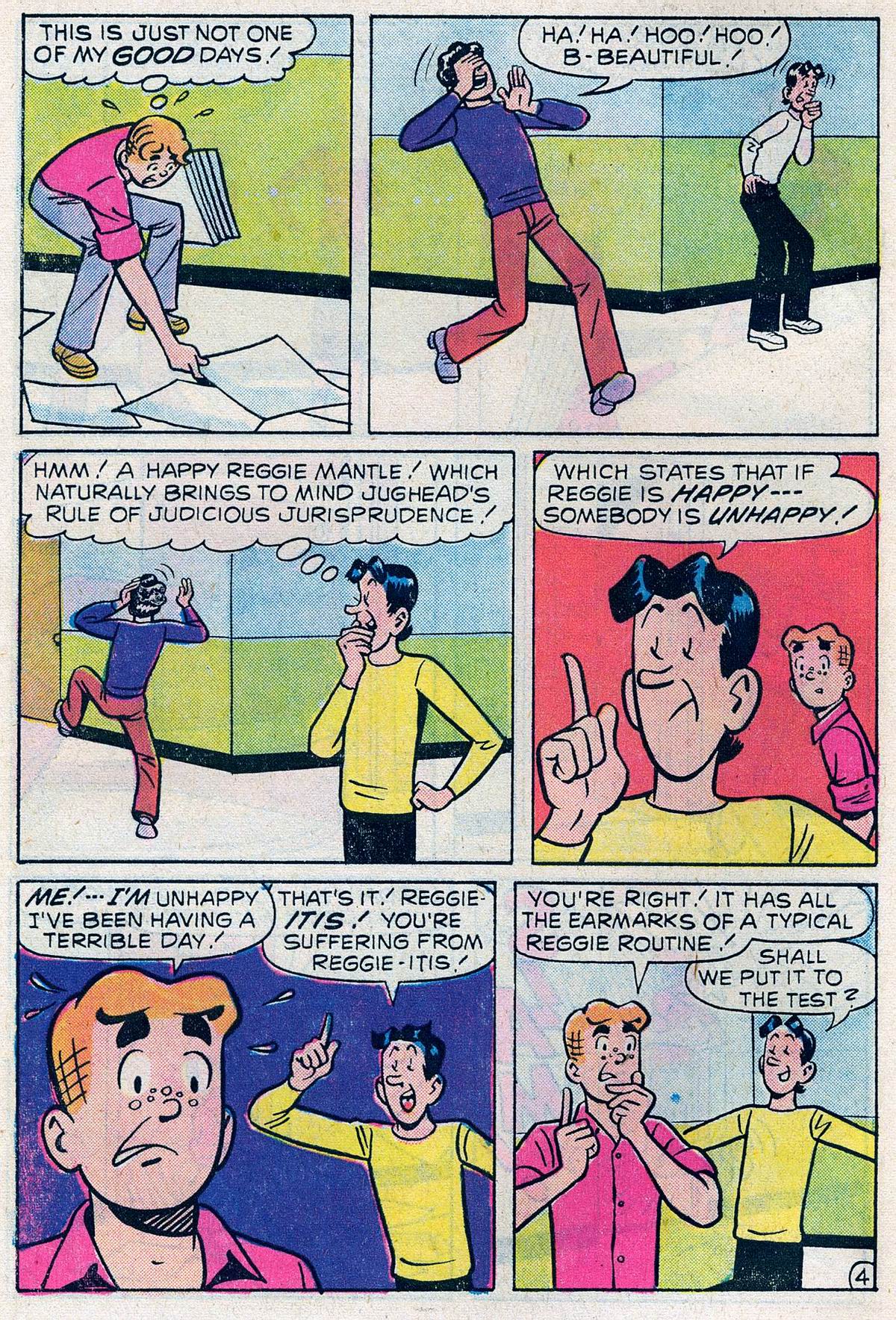Read online Reggie and Me (1966) comic -  Issue #83 - 5