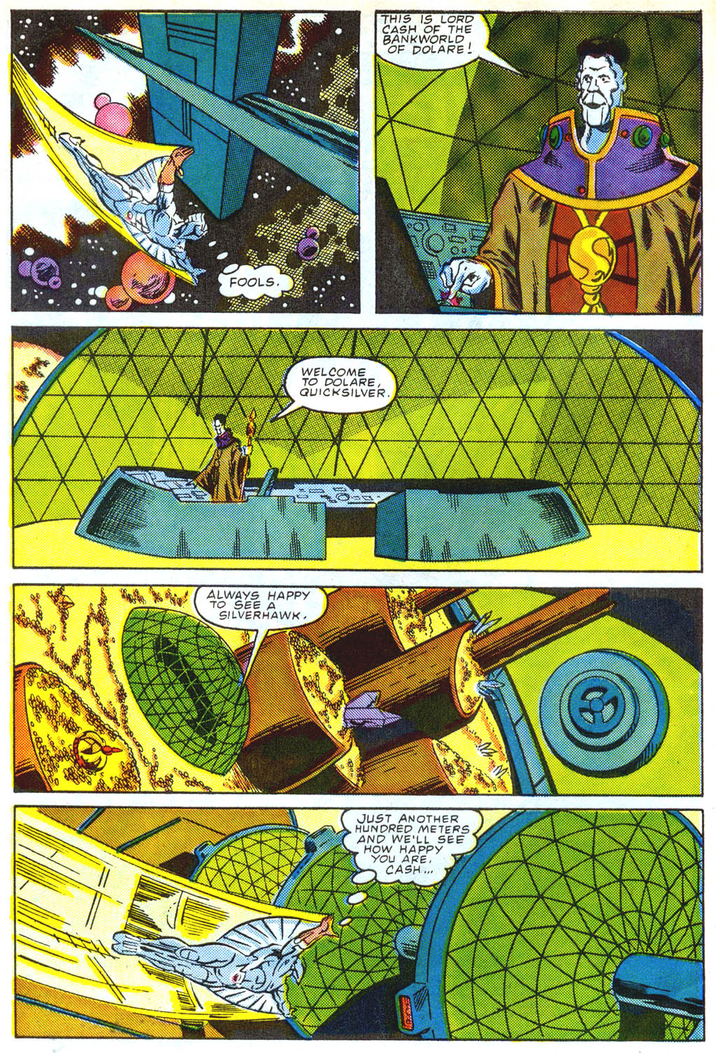 Read online SilverHawks comic -  Issue #7 - 3