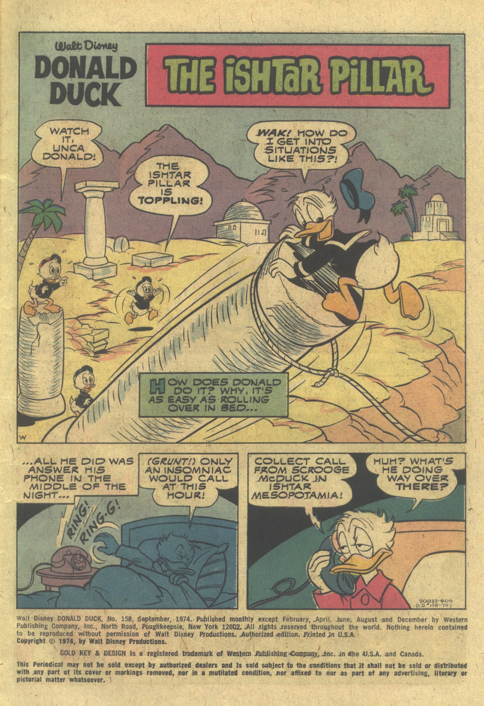 Read online Walt Disney's Donald Duck (1952) comic -  Issue #158 - 3