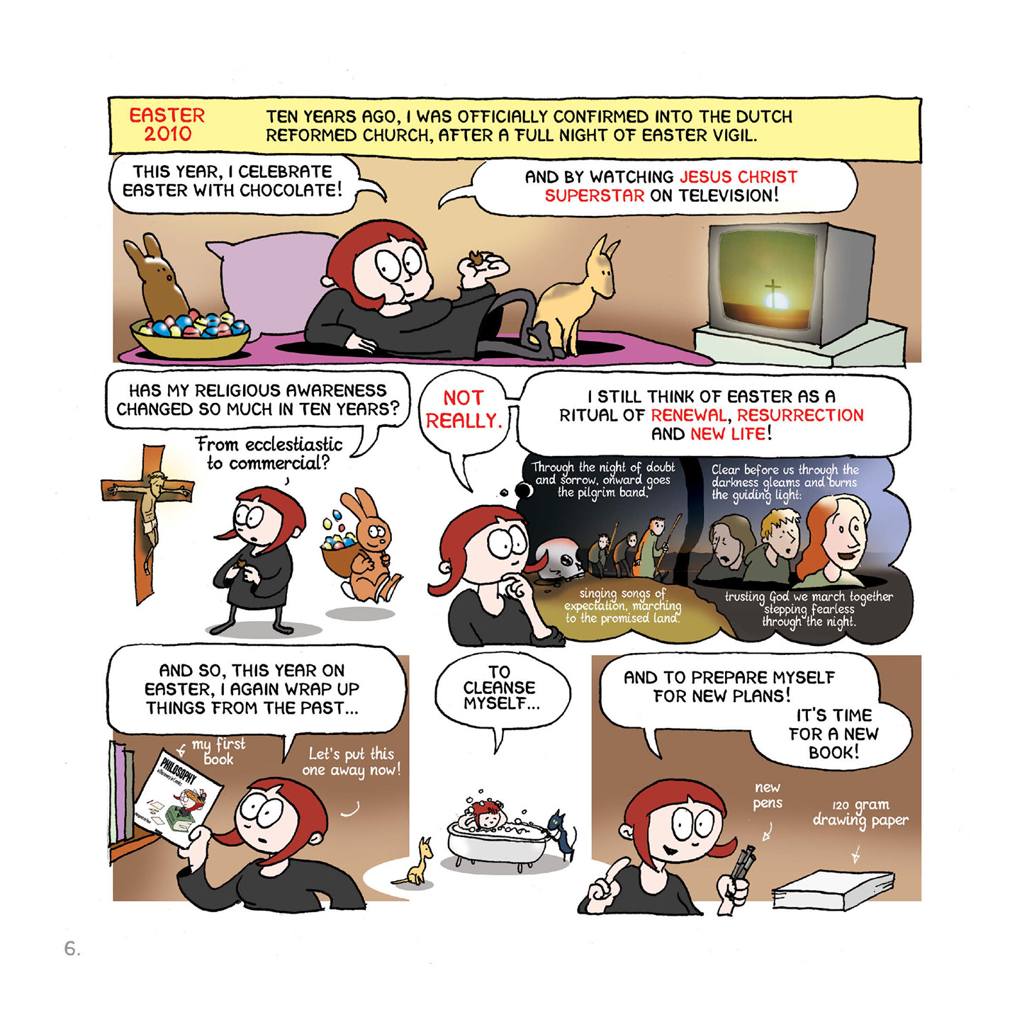 Read online Religion: A Discovery in Comics comic -  Issue # TPB - 8