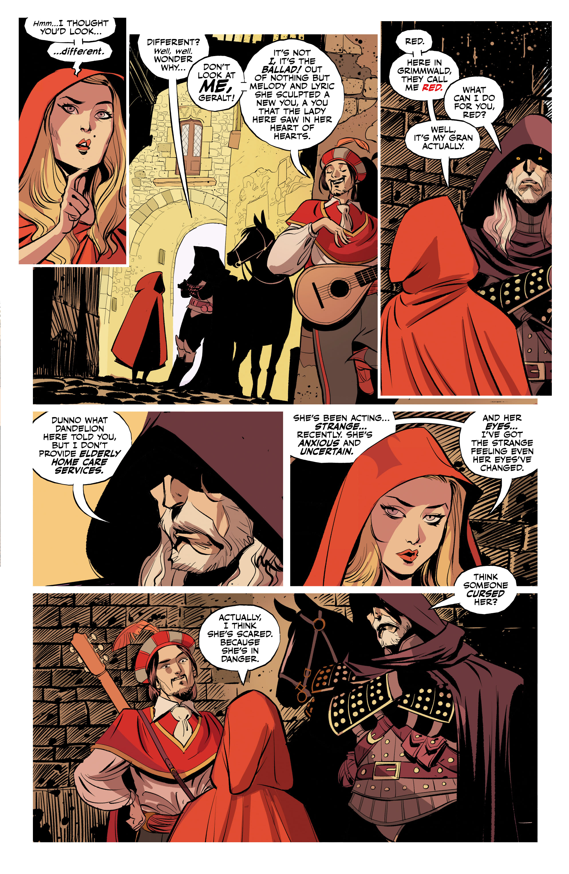 Read online The Witcher: The Ballad of Two Wolves comic -  Issue #1 - 9