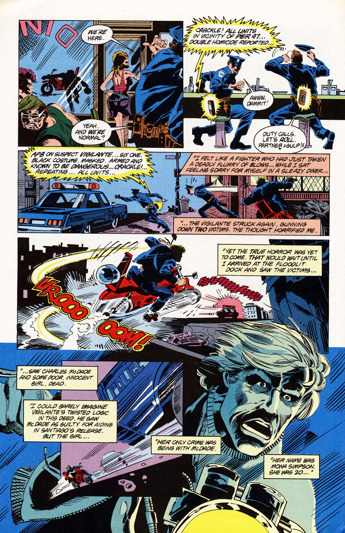 Read online Vigilante (1983) comic -  Issue #23 - 24