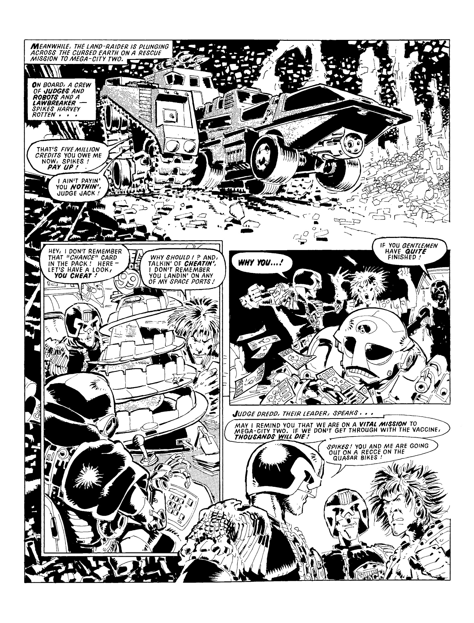 Read online Judge Dredd: The Cursed Earth Uncensored comic -  Issue # TPB - 21