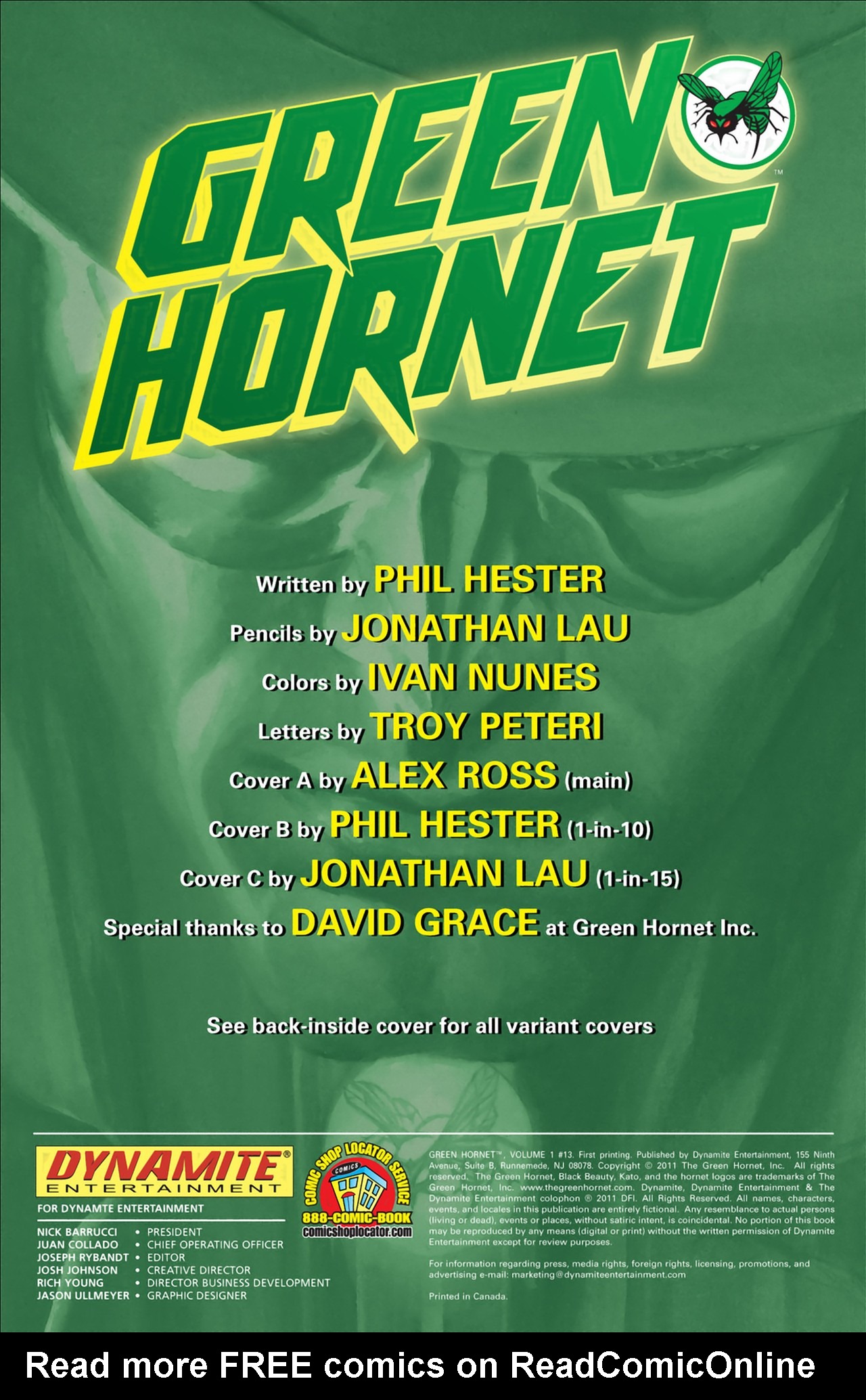 Read online Green Hornet comic -  Issue #13 - 2
