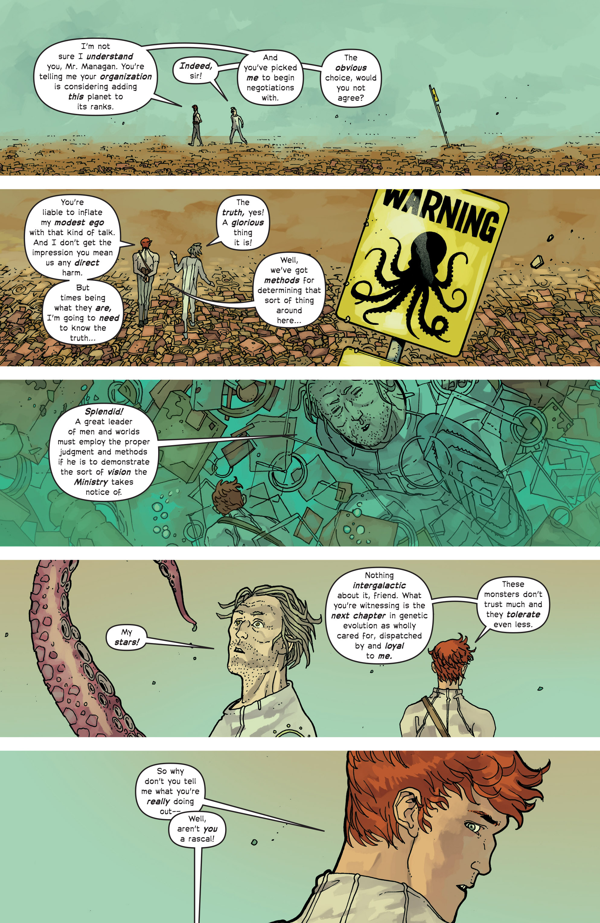 Read online Great Pacific comic -  Issue #13 - 15