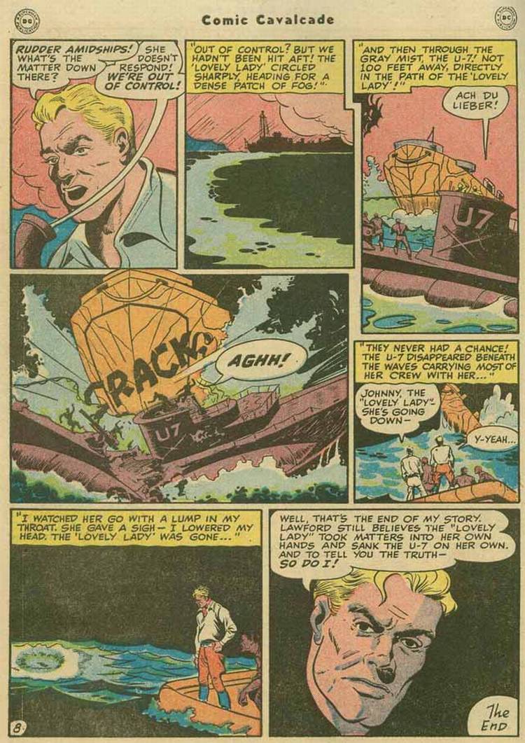 Read online Comic Cavalcade comic -  Issue #29 - 56