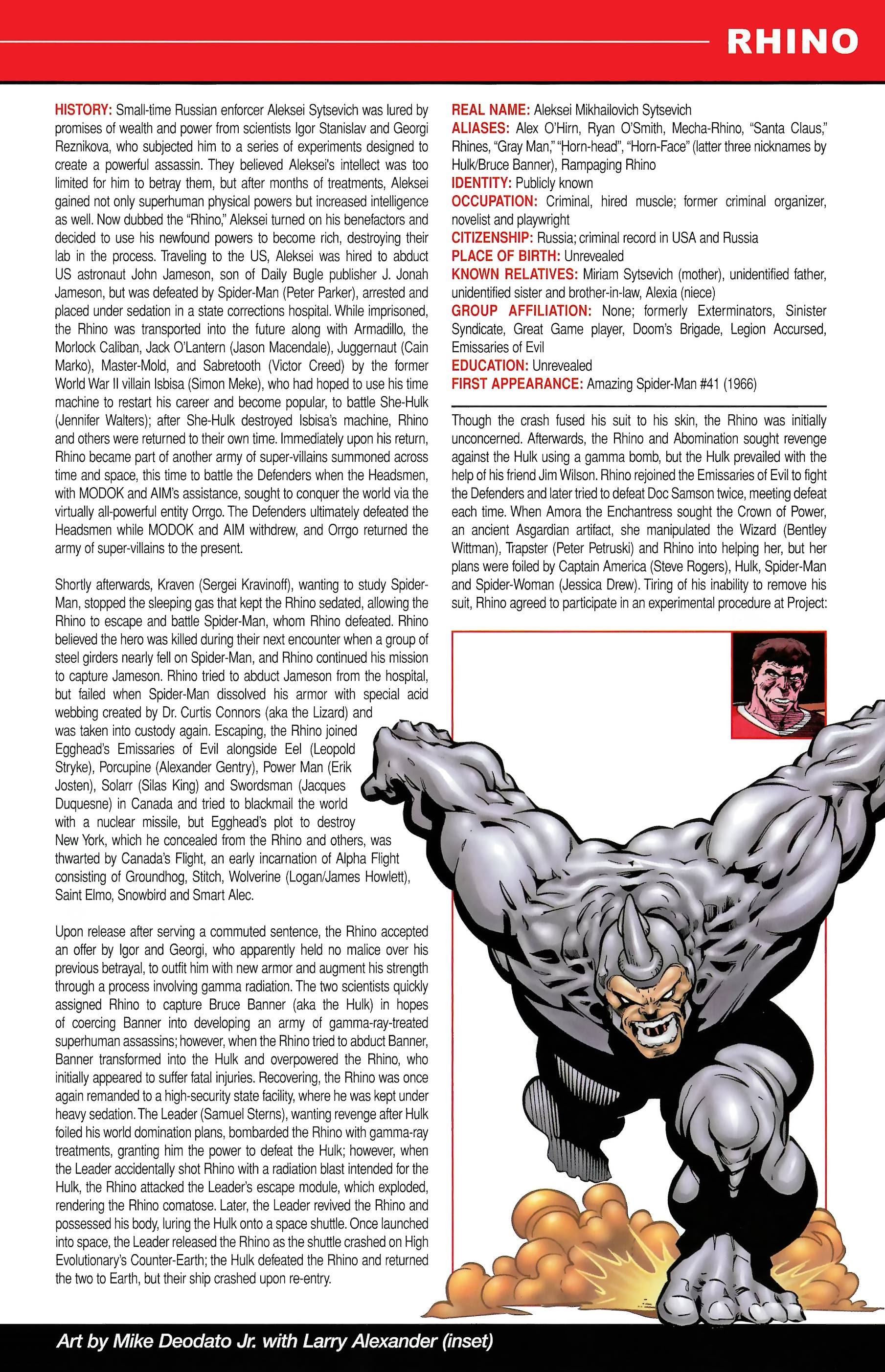 Read online Official Handbook of the Marvel Universe A to Z comic -  Issue # TPB 9 (Part 2) - 61