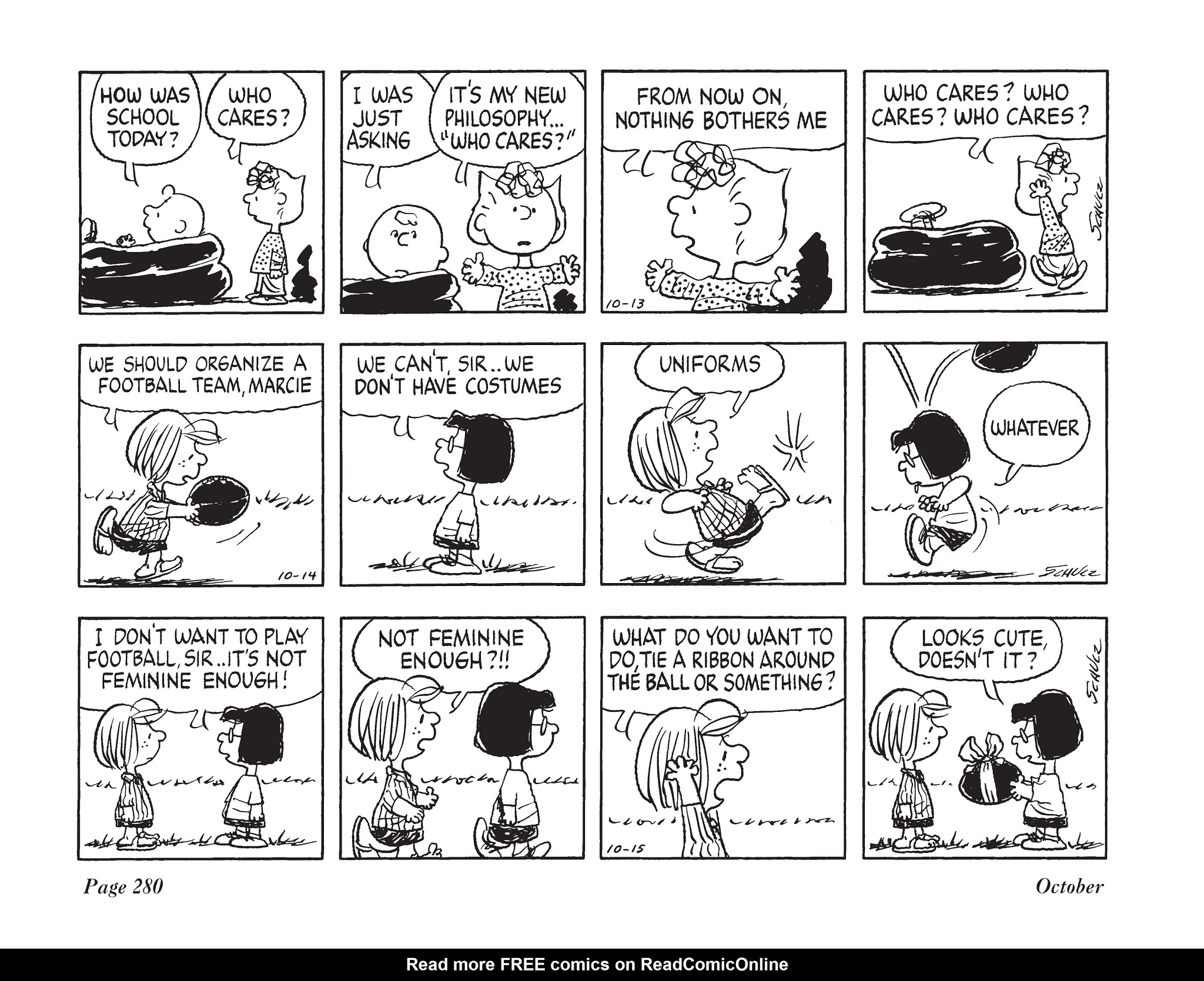 Read online The Complete Peanuts comic -  Issue # TPB 18 - 292