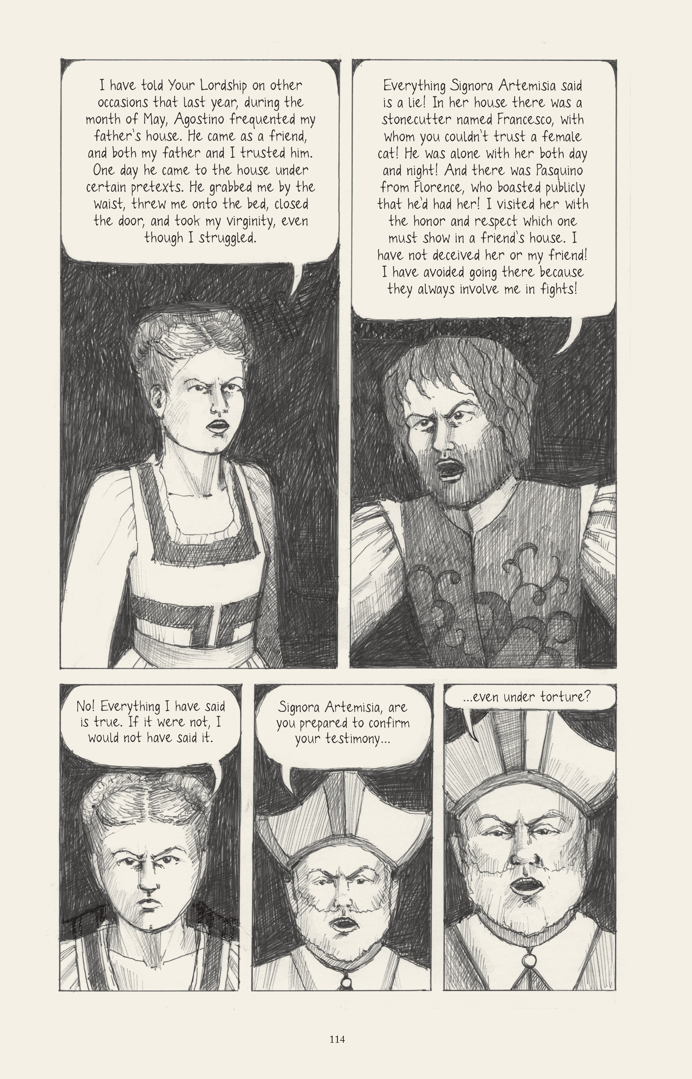 Read online I Know What I Am: The Life and Times of Artemisia Gentileschi comic -  Issue # TPB (Part 2) - 22