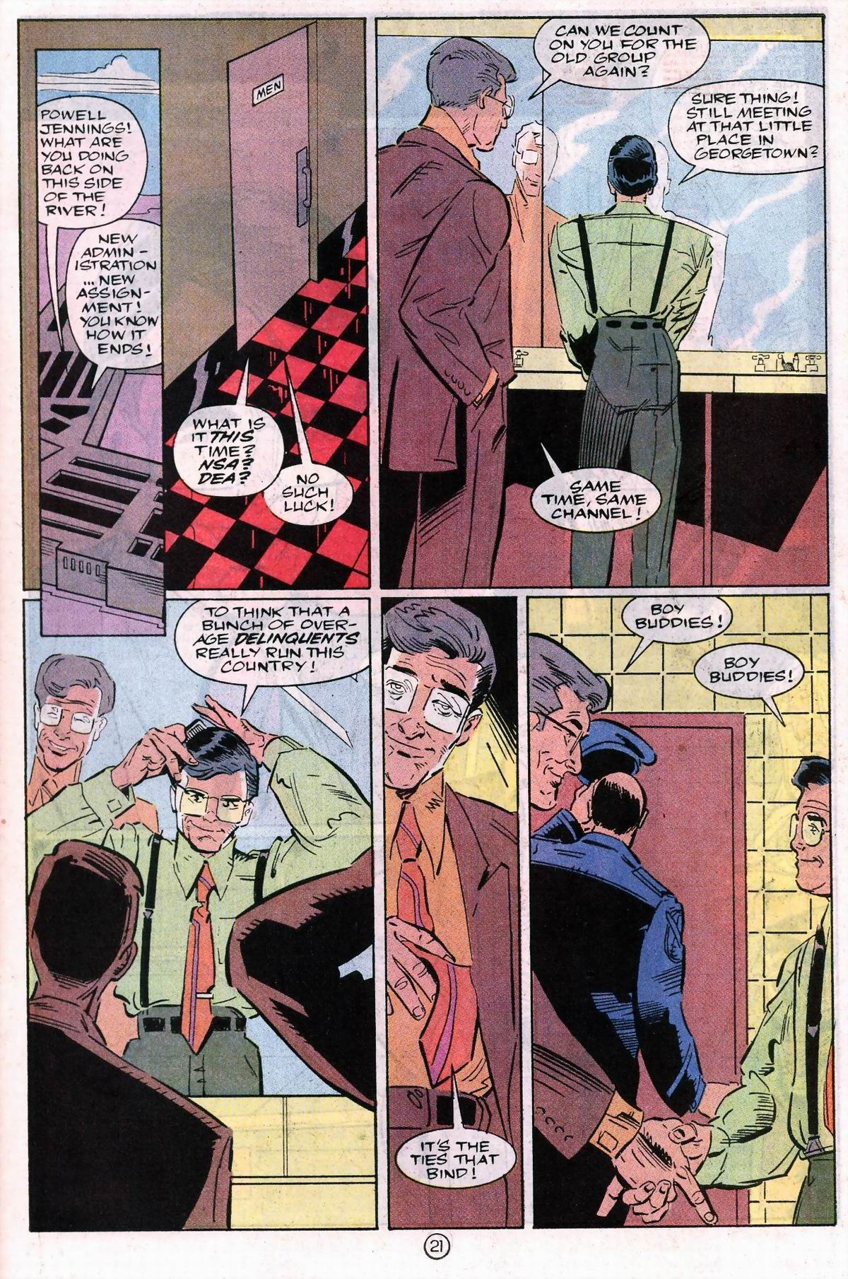 Read online The Web (1991) comic -  Issue #2 - 23