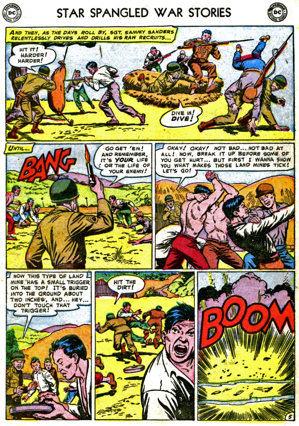 Read online Star Spangled War Stories (1952) comic -  Issue #9 - 7