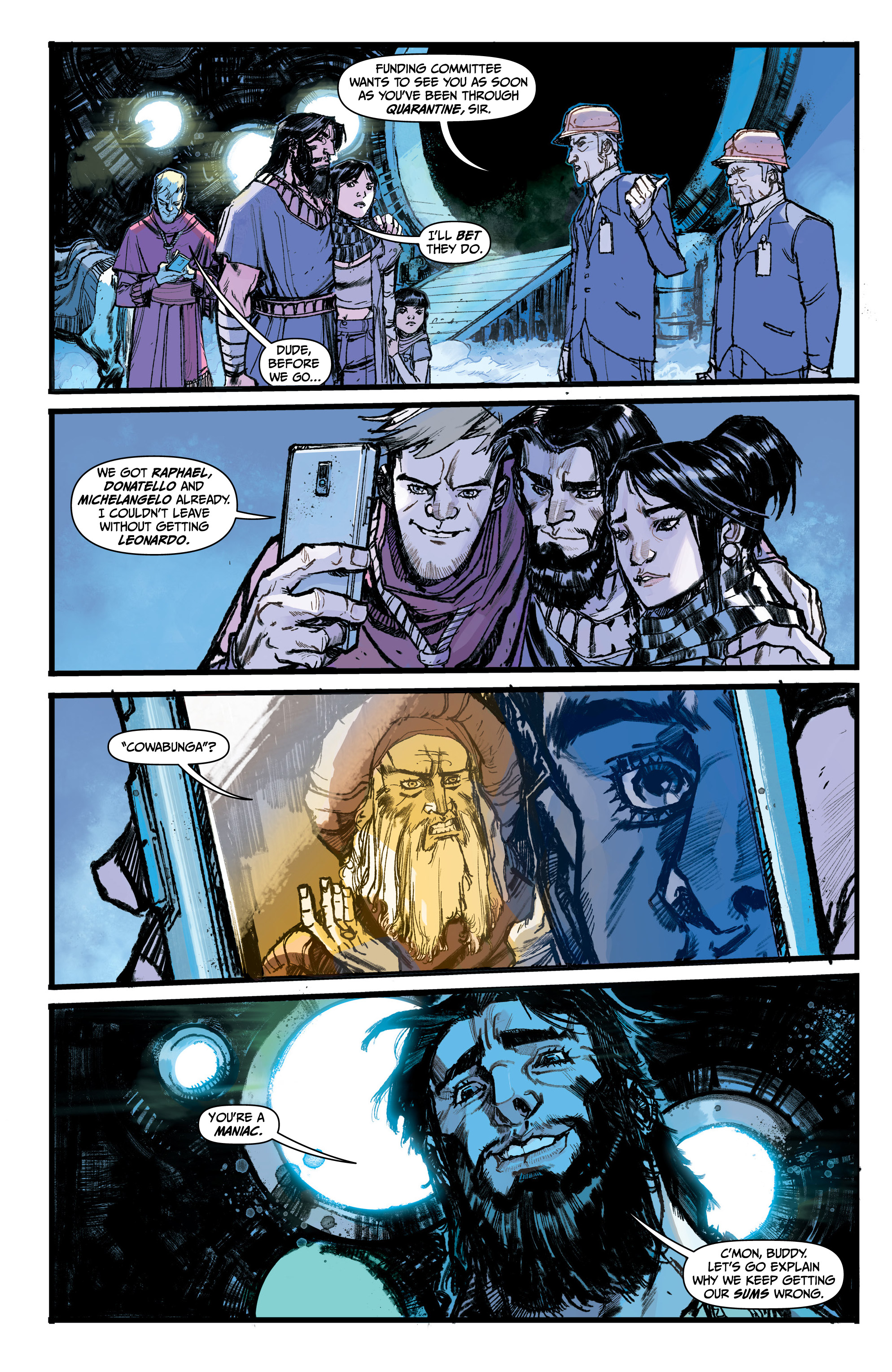 Read online Chrononauts: Futureshock comic -  Issue #1 - 17