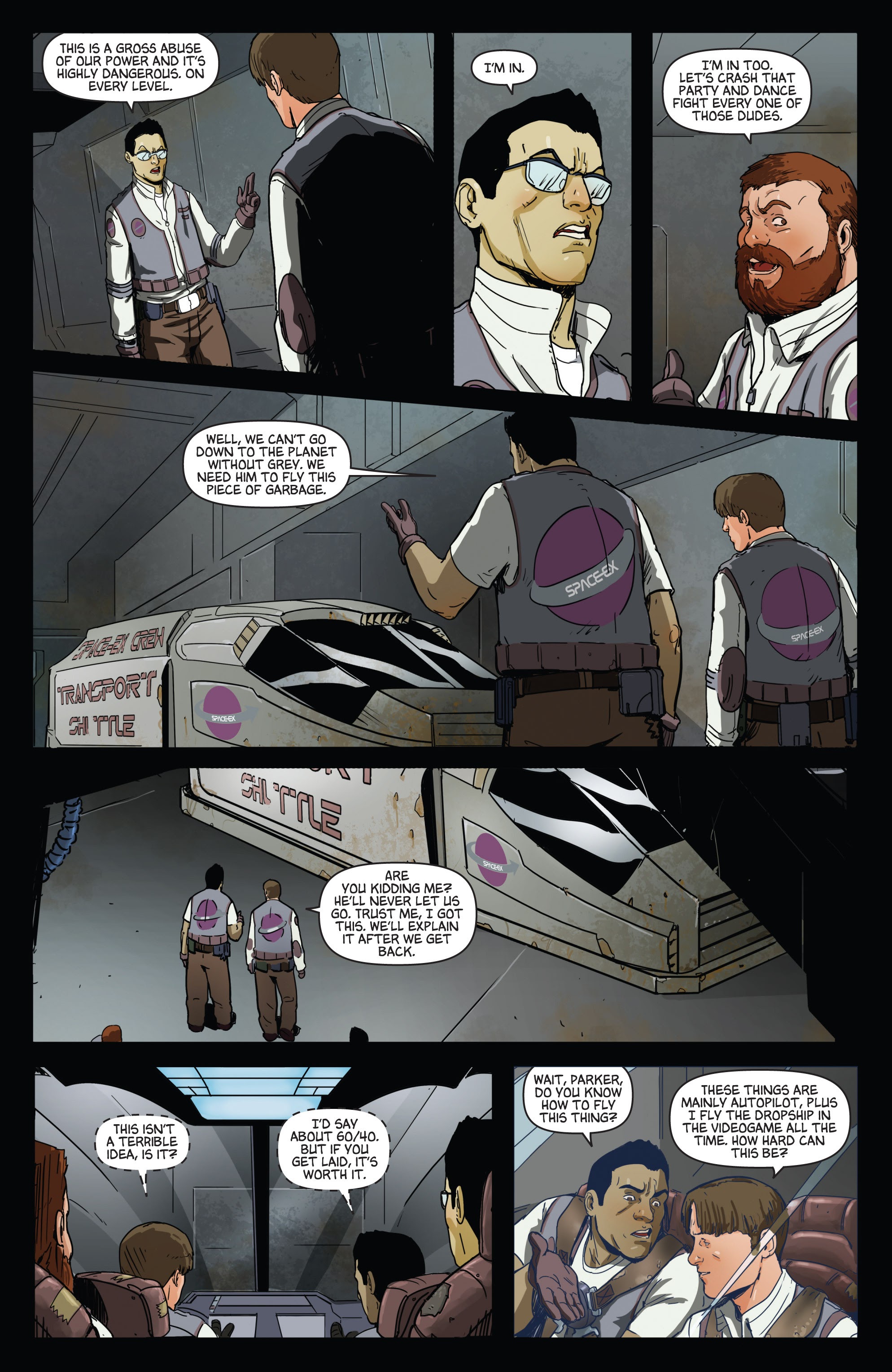 Read online Aliens vs. Parker comic -  Issue #1 - 22