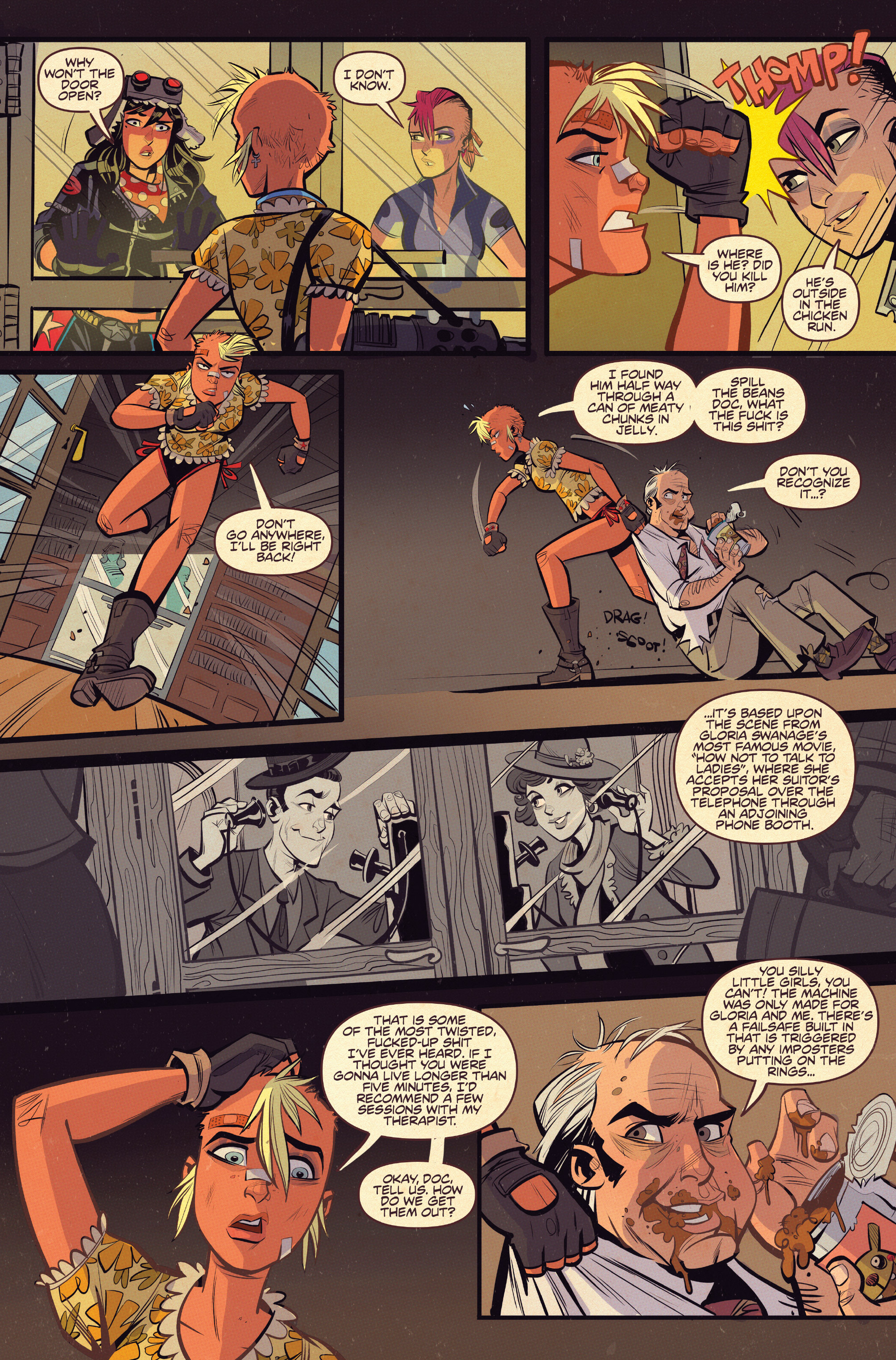Read online Tank Girl: Two Girls, One Tank comic -  Issue #4 - 17
